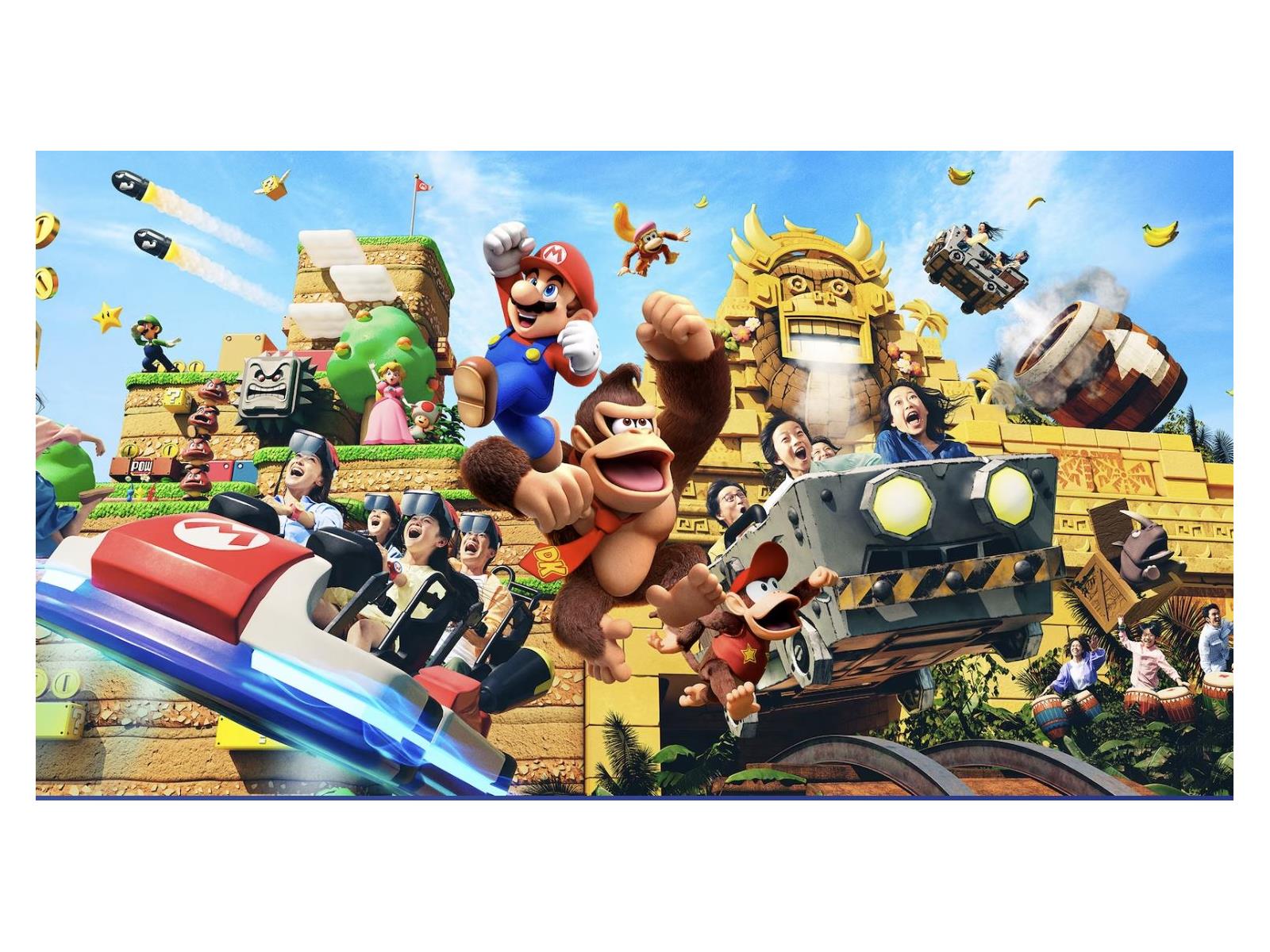 Super Nintendo World Theme Park Gets Its First DLC And It's Donkey Kong Country