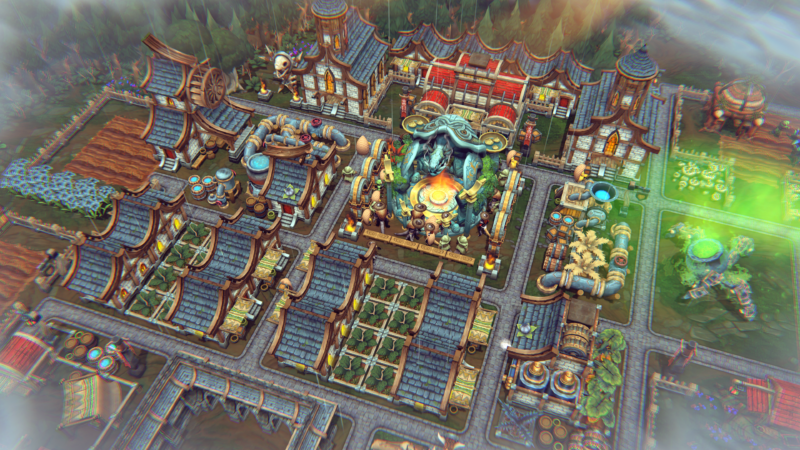 An advanced Settlement in Against the Storm