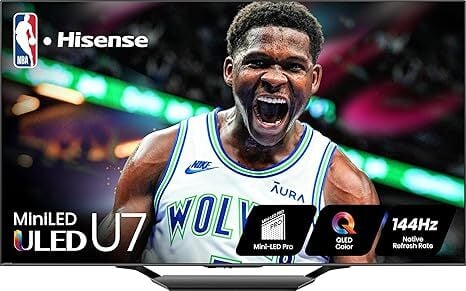 Hisense 75-Inch Class U7 Series 75U7N, 2024 Model