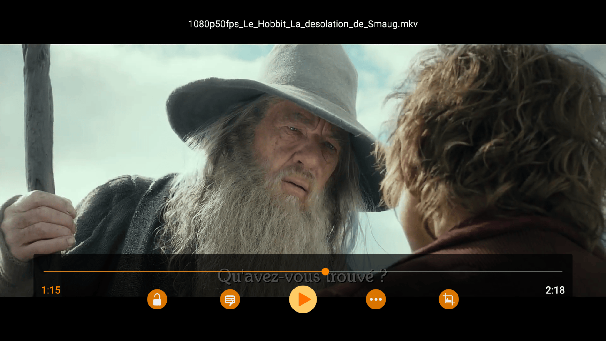 VLC app.