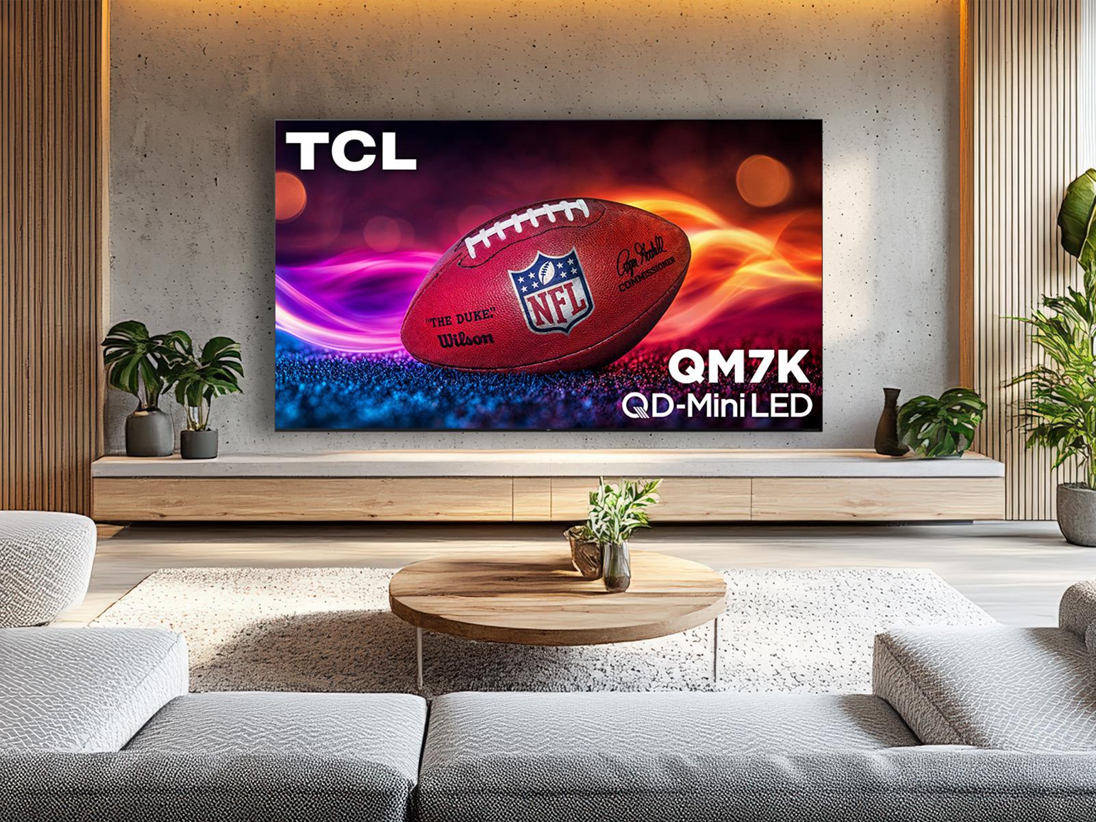 TCL's New QM7K QD-Mini LED 4K TVs Crank The Brightness And Rock Premium B&O Audio