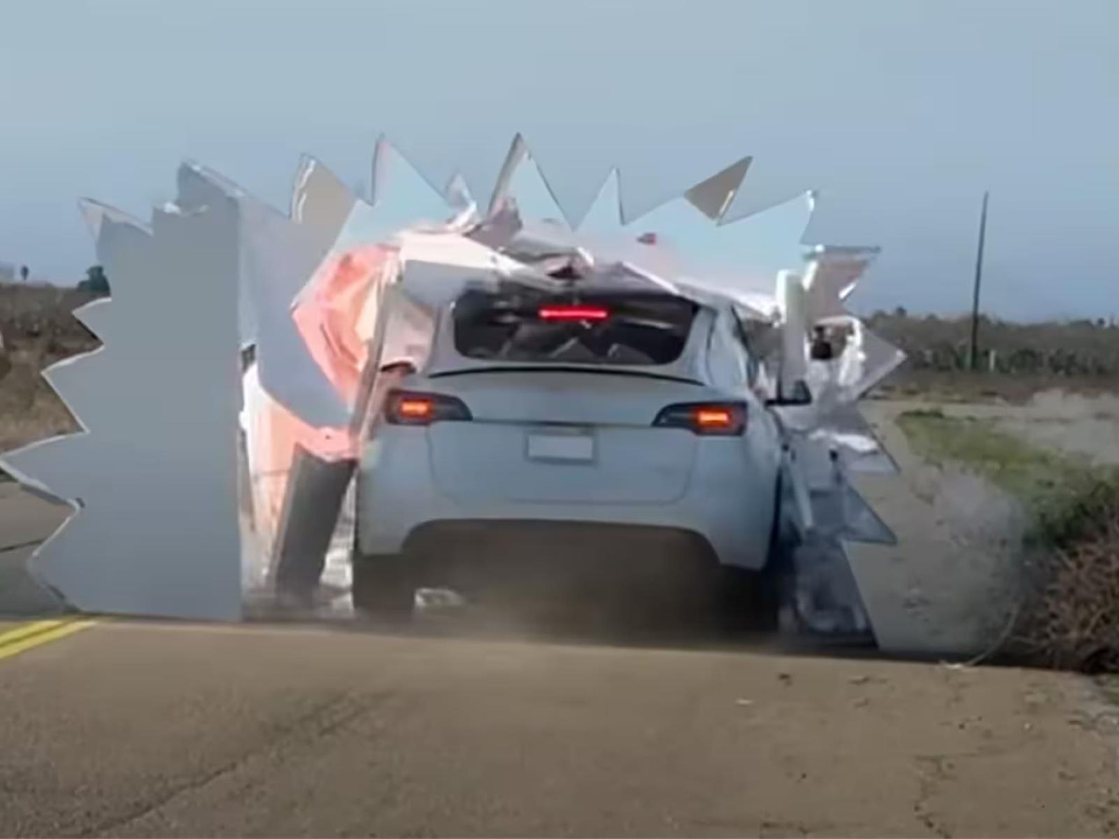 Beep-Beep! Watch Tesla's Autopilot Crash Into A Painted Wall In Wile E Coyote Test