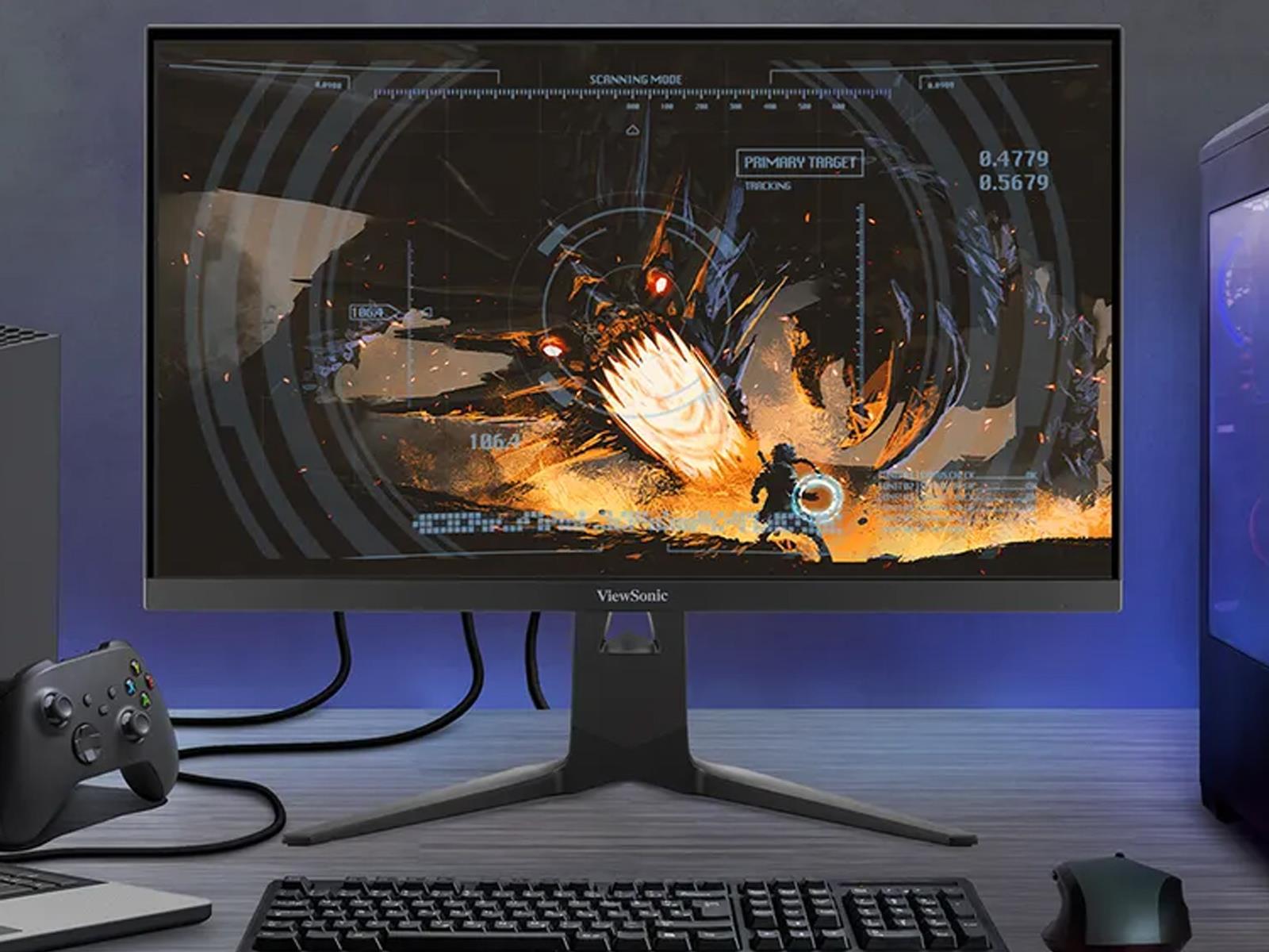 ViewSonic's New 27-Inch 4K IPS Monitor Can Boost The Refresh Rate At 1080p