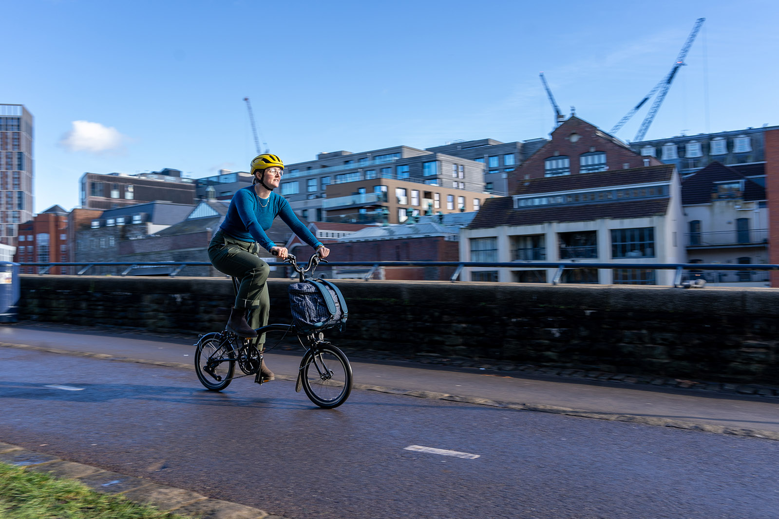 Brompton P Line folding bike