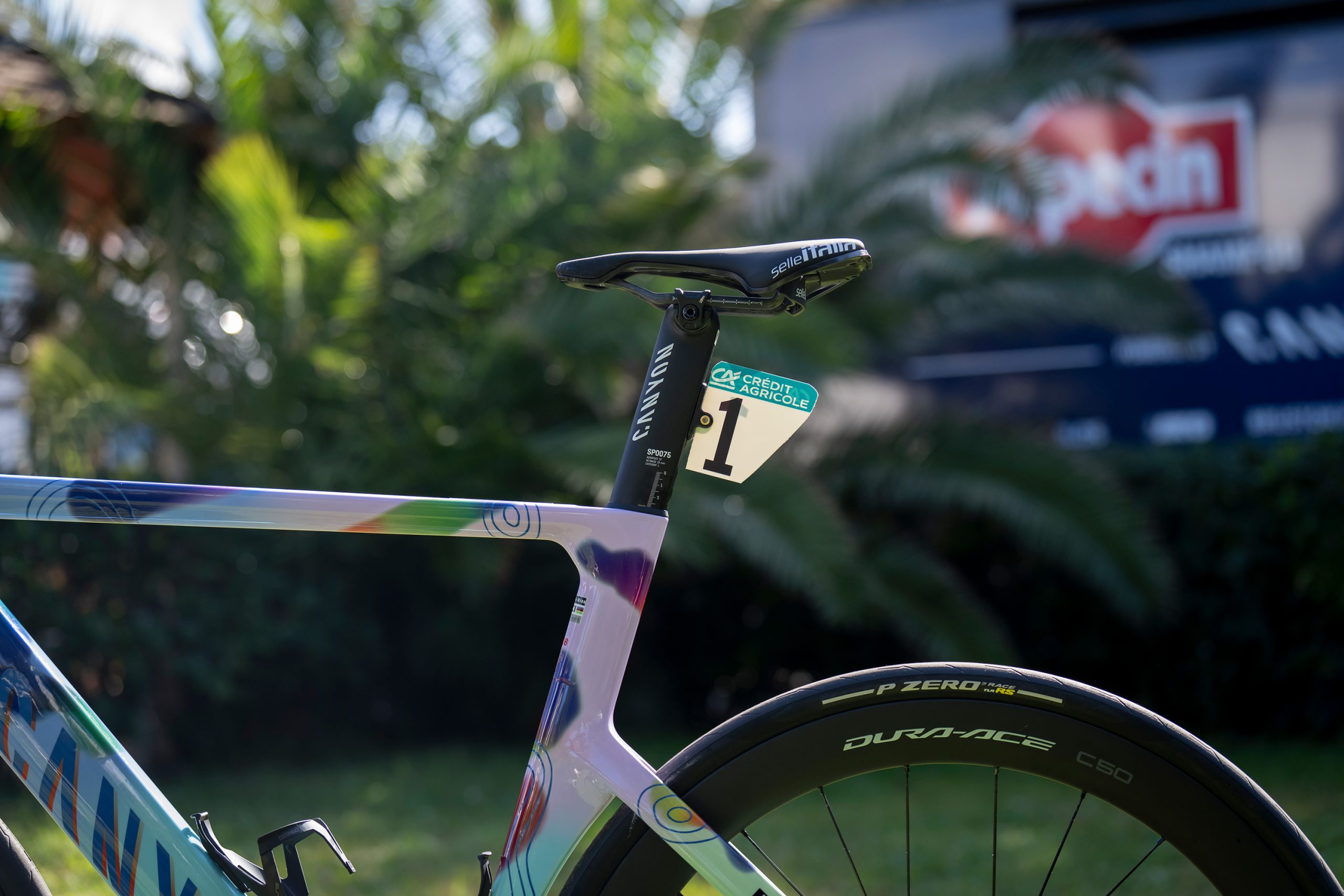 Van Der Poel Canyon Aeroad MyCanyon with race number