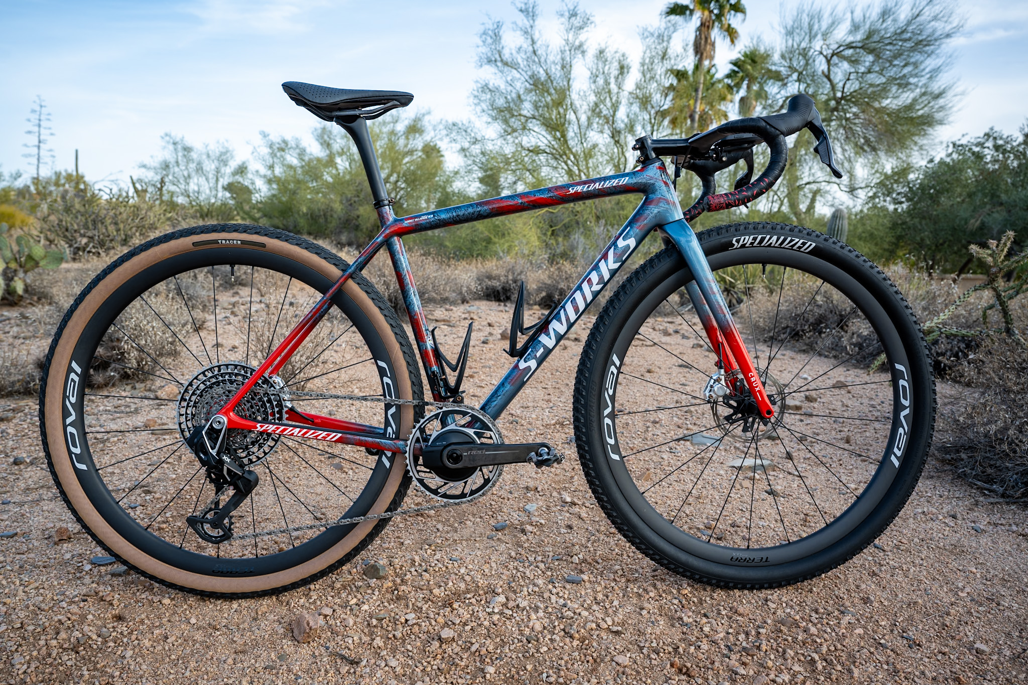 Sofía Gómez Villafañe's Specialized Crux with new Specialized Tracer gravel tyre