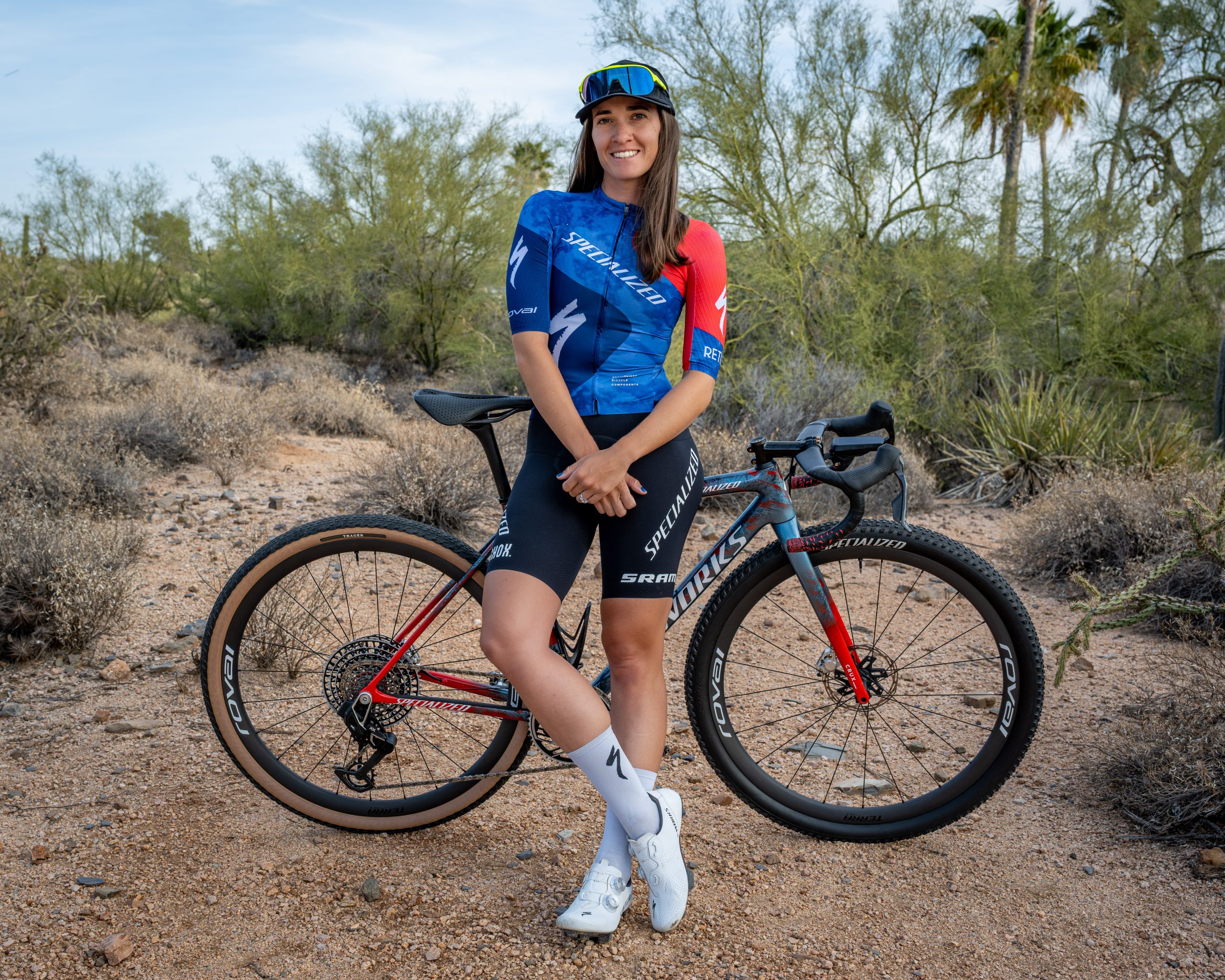 Sofía Gómez Villafañe's Specialized Crux with new Specialized Tracer gravel tyre