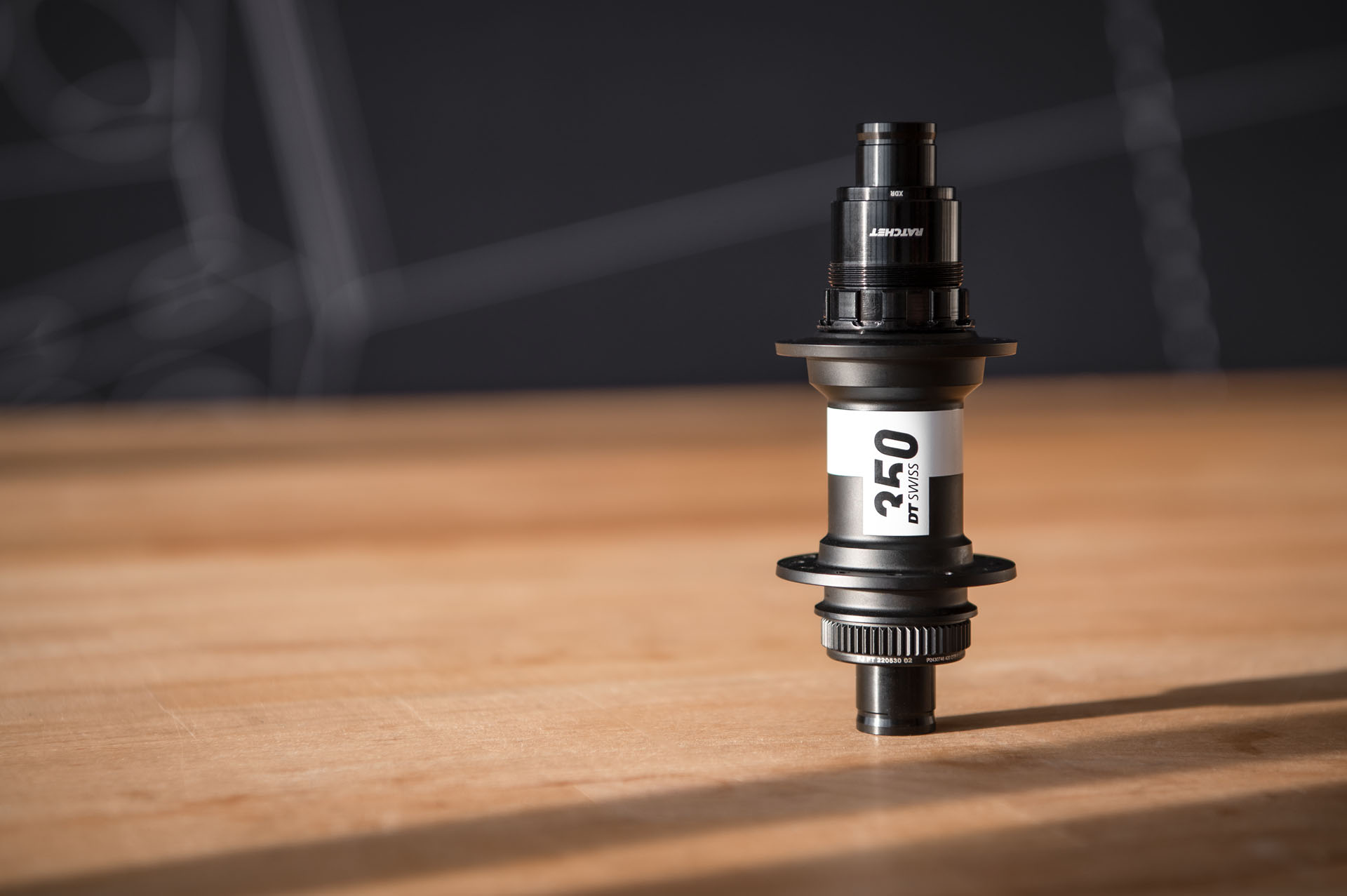 DT Swiss 350 road hub on a table