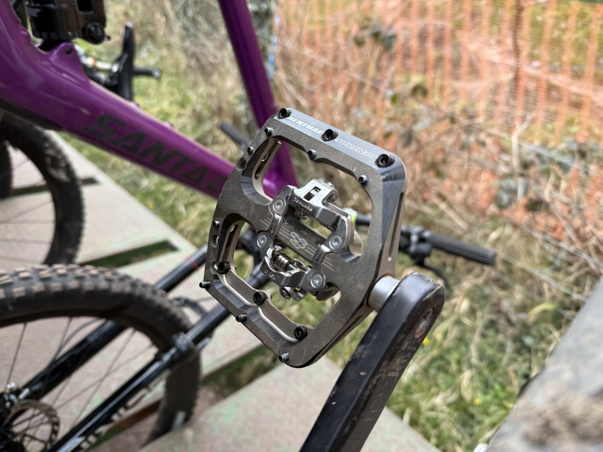 Renthal clipless pedals