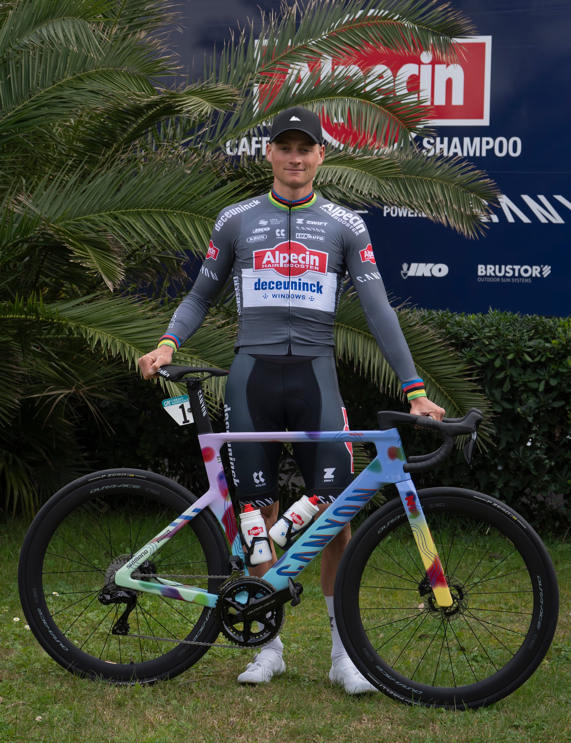 Mathieu Van Der Poel and Canyon Aeroad
