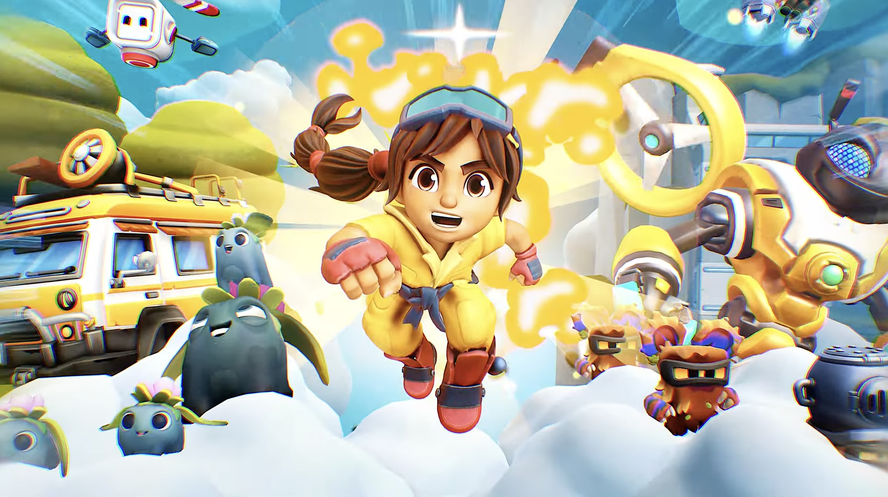 Artwork by Max Mustard with Max, enemies and objects from the game.