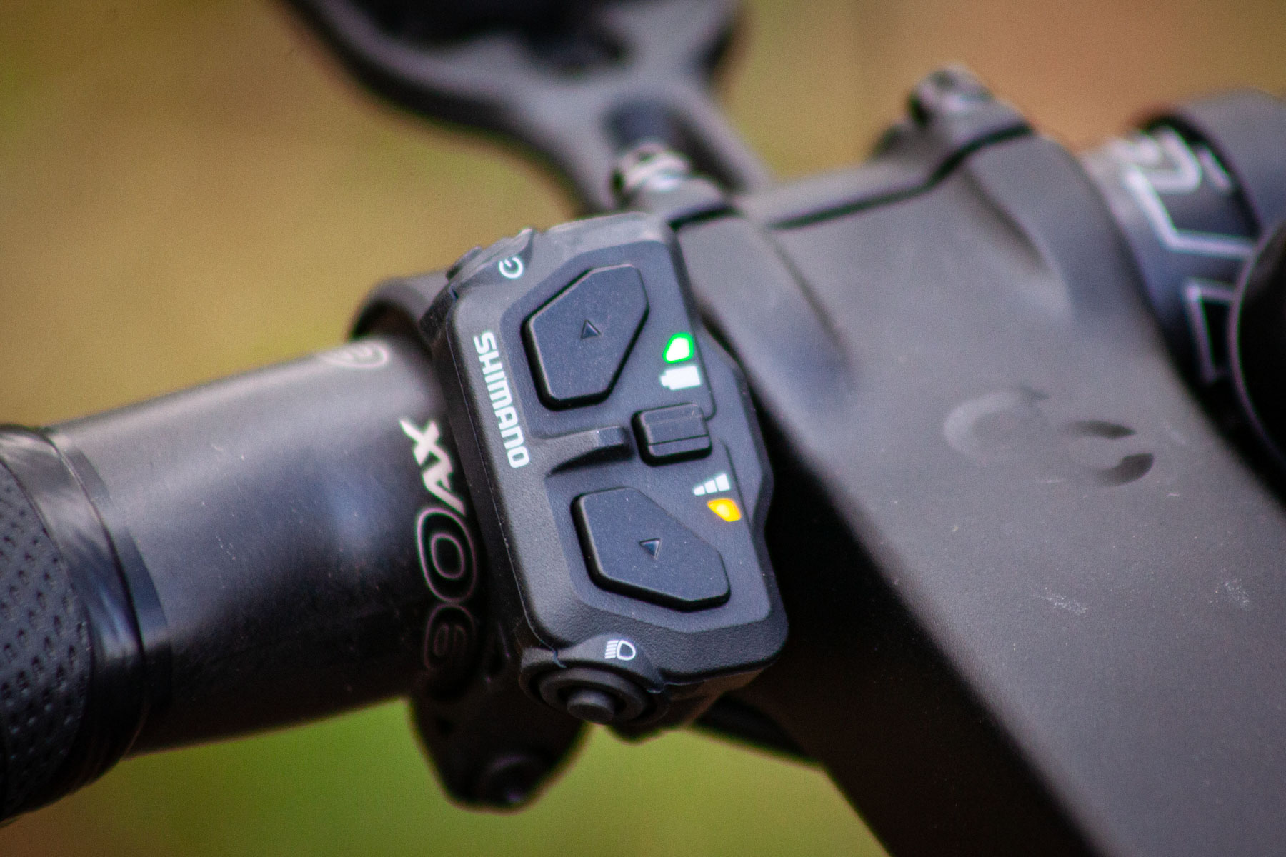 Shimano e-bike bar mounted controller
