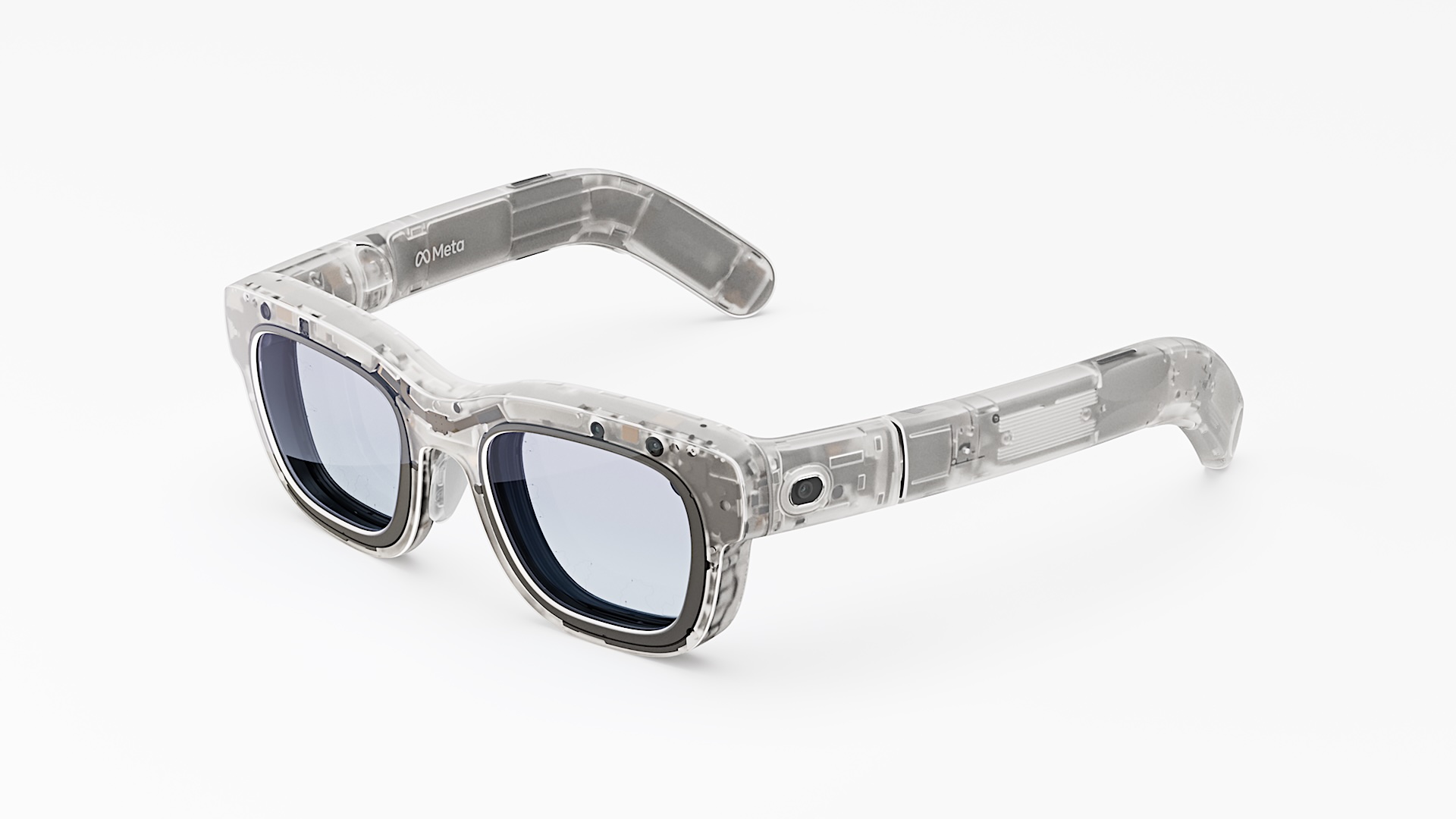 Transparent version of the Orion AR headset.