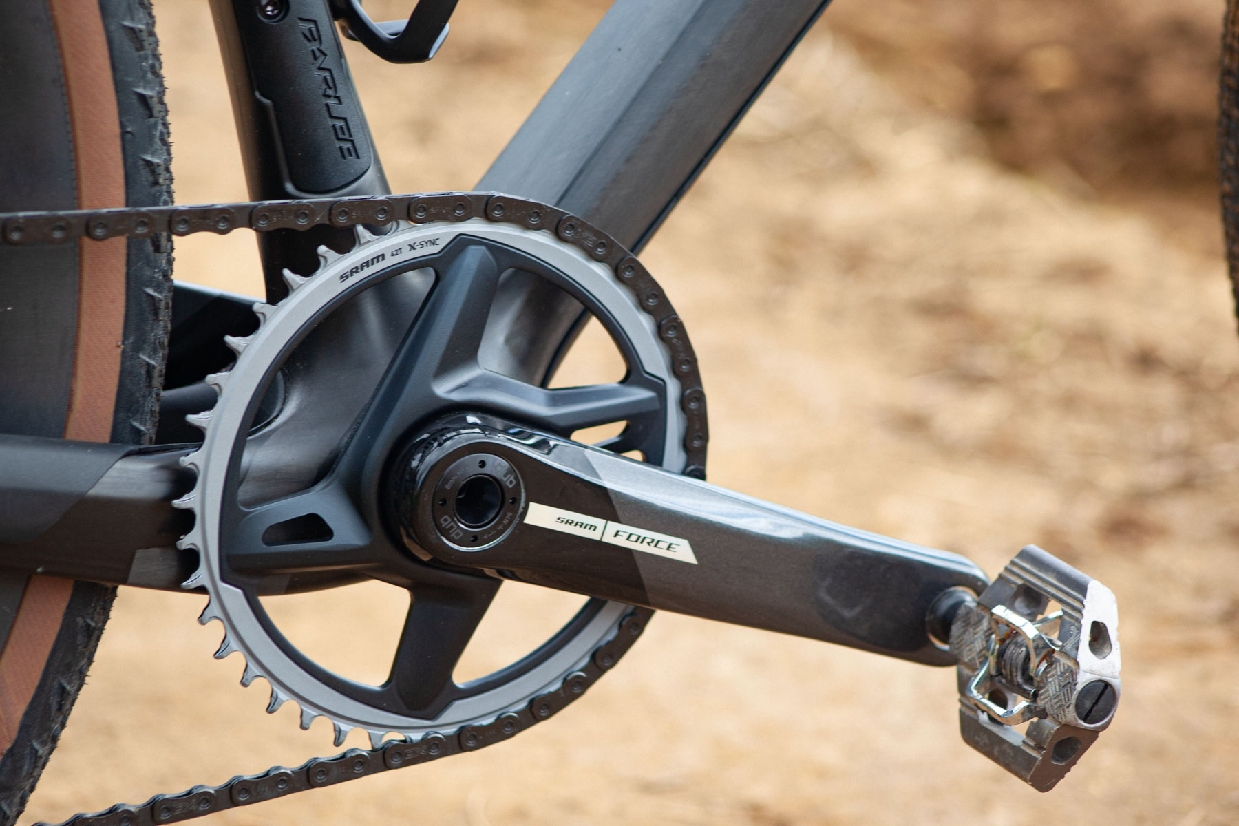Parlee Taos SRAM Force chainset