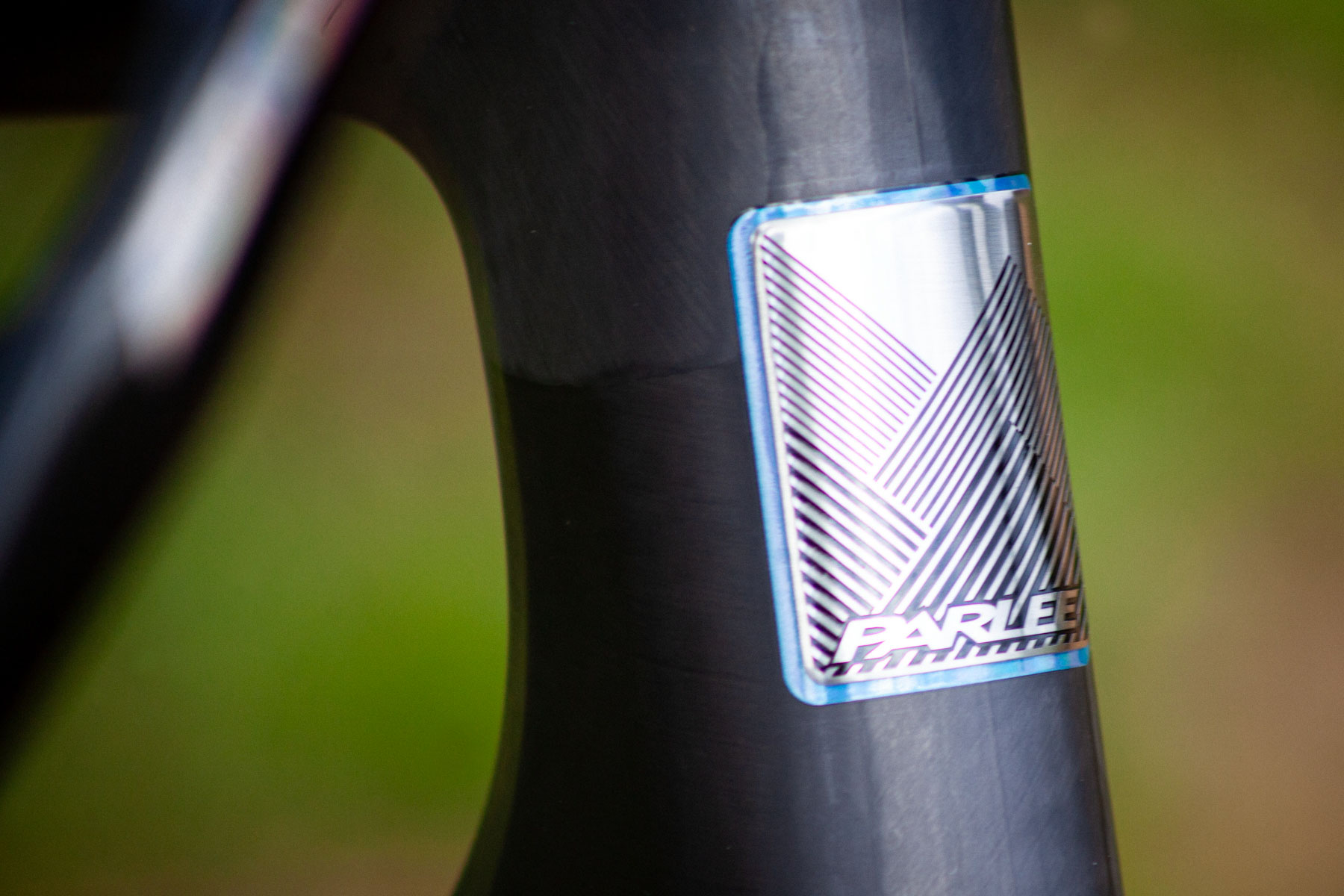 Parlee Taos headbadge