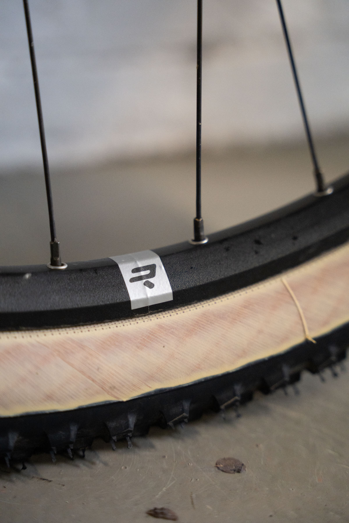 29 inch wheel on the Ridley Ignite GTX