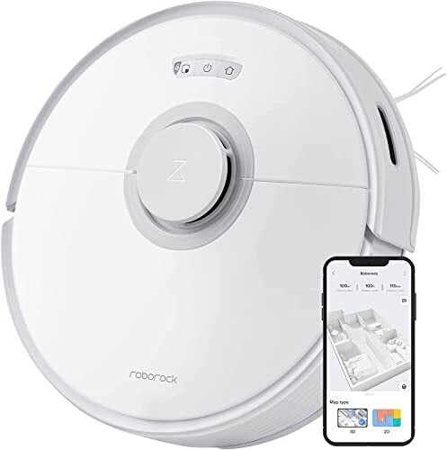 Roborock Q7 Max Robot Vacuum and Mop Cleaner, 4200Pa Strong Suction, Lidar Navigation, Multi-Level Mapping, No-Go&No-Mop Zones, 180mins Runtime, Works with Alexa, Perfect for Pet Hair(White)
