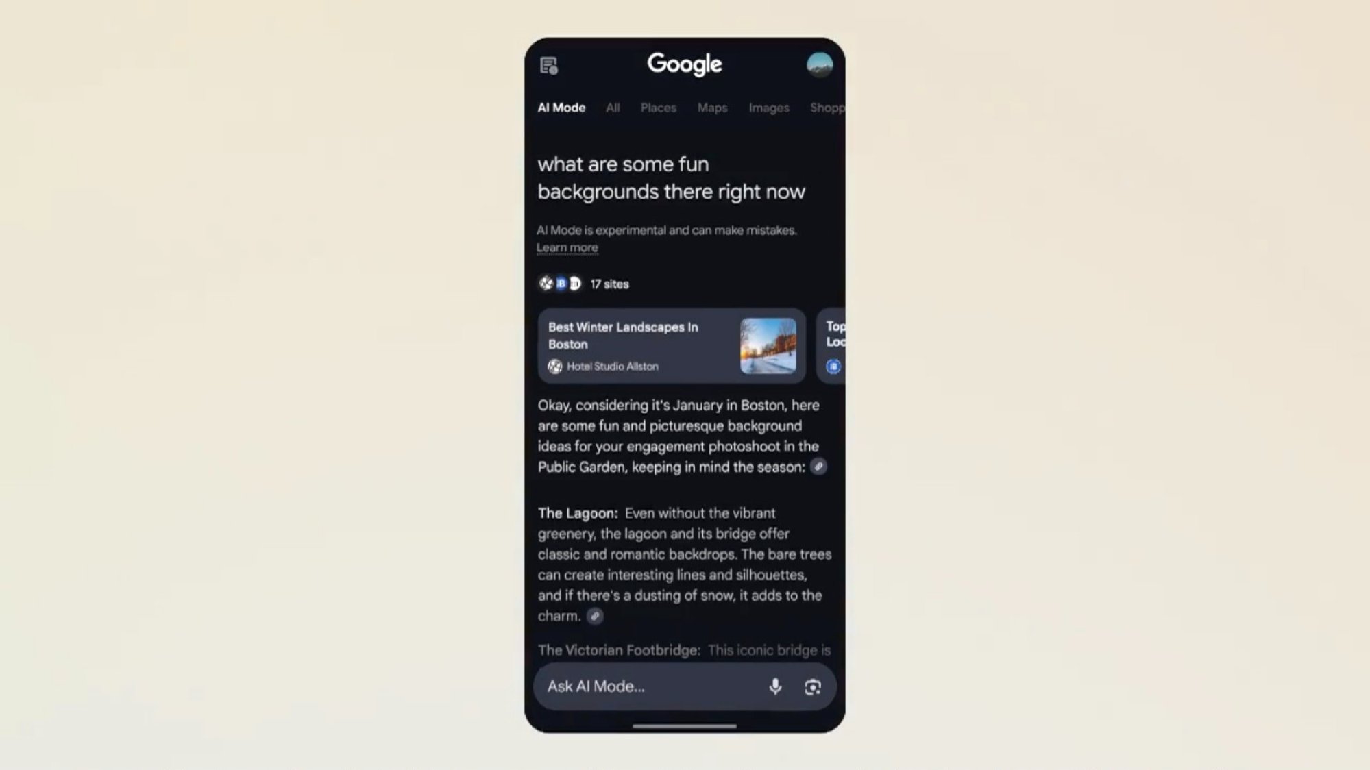google ai mode