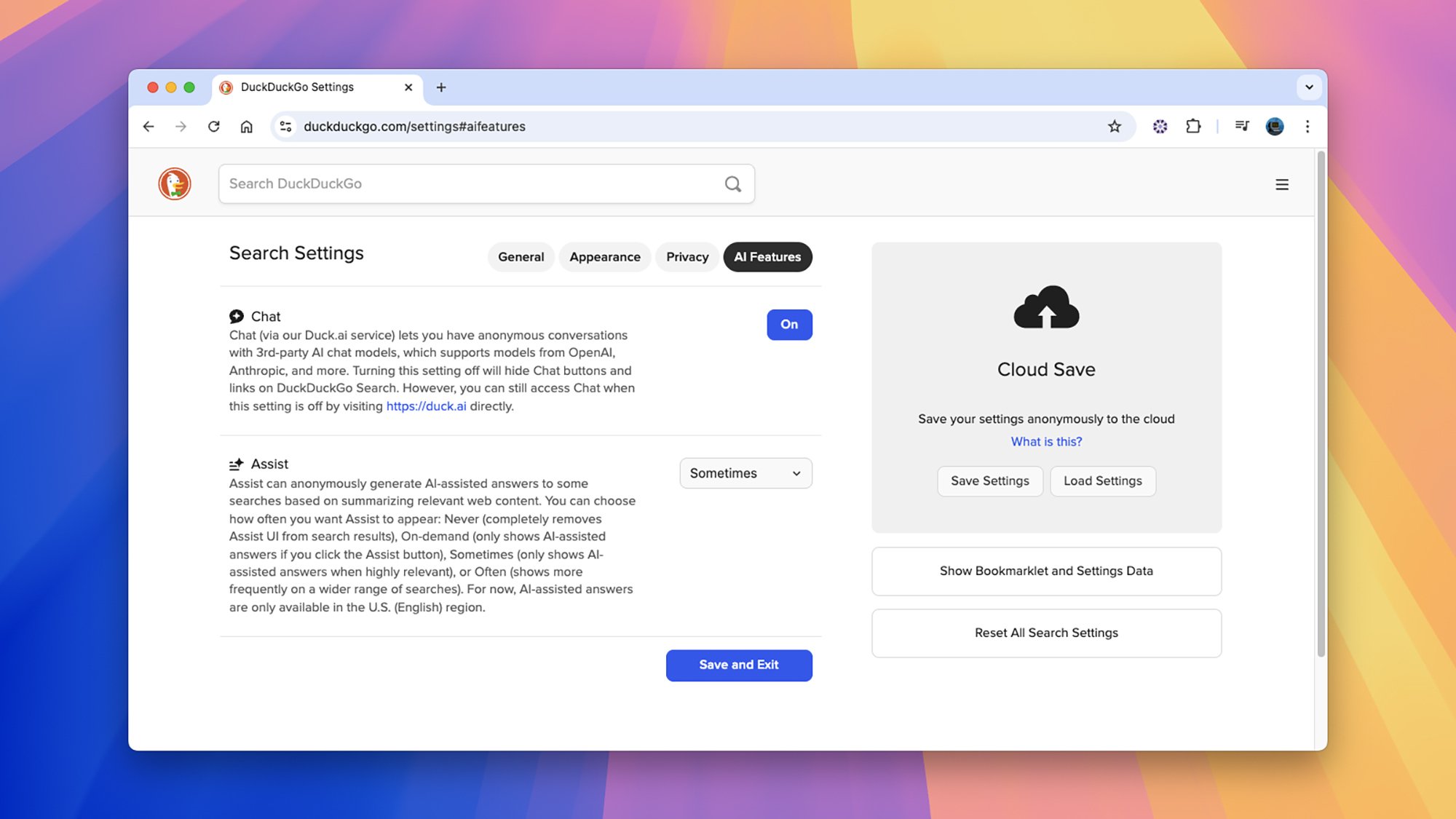 DuckDuckGo AI