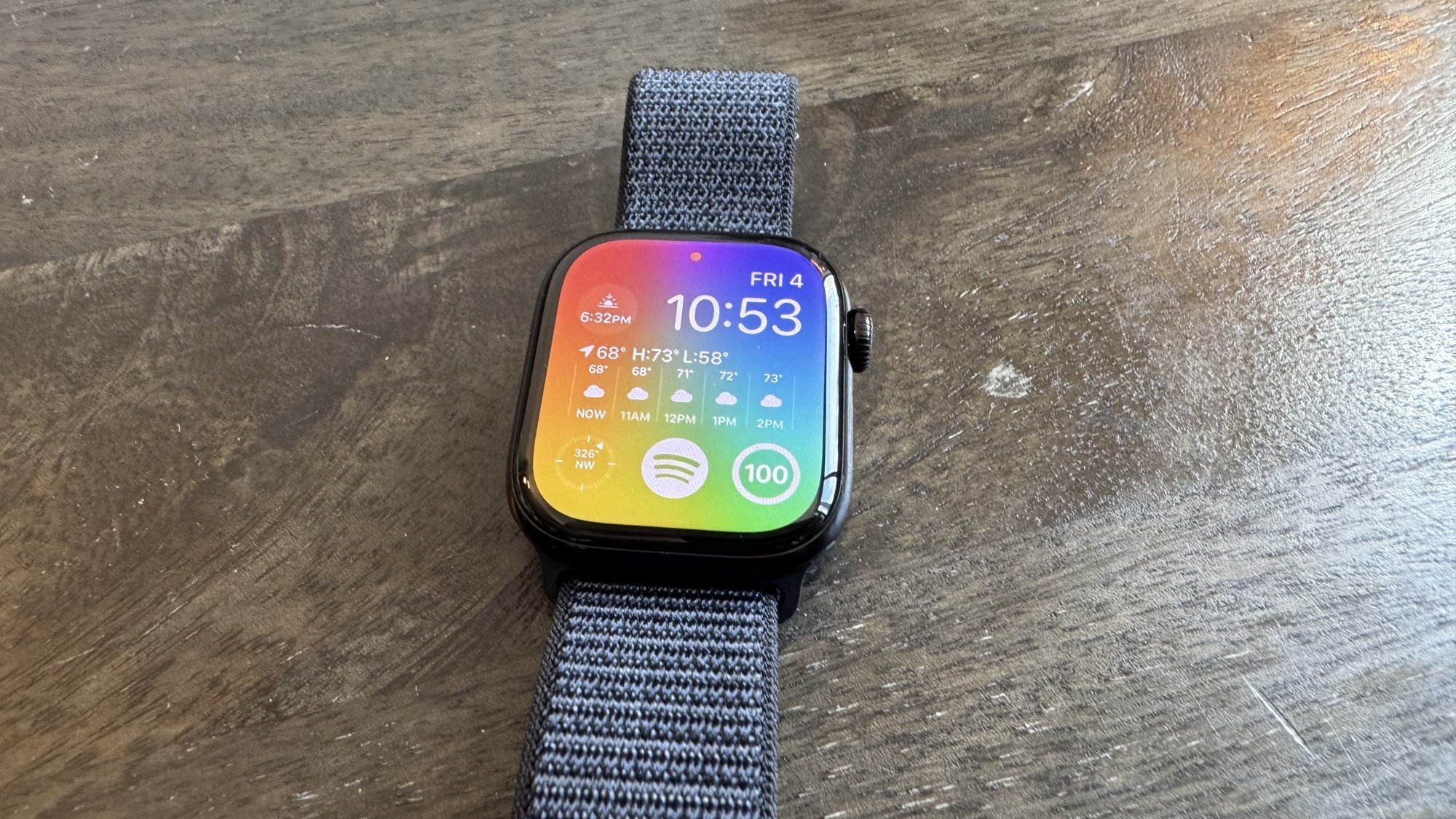 Apple Watch Series 10 on table