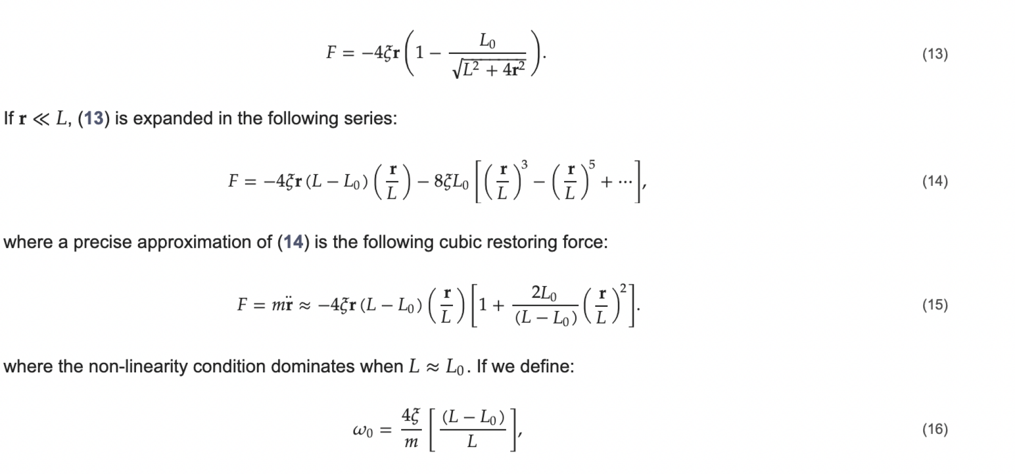 Math equations