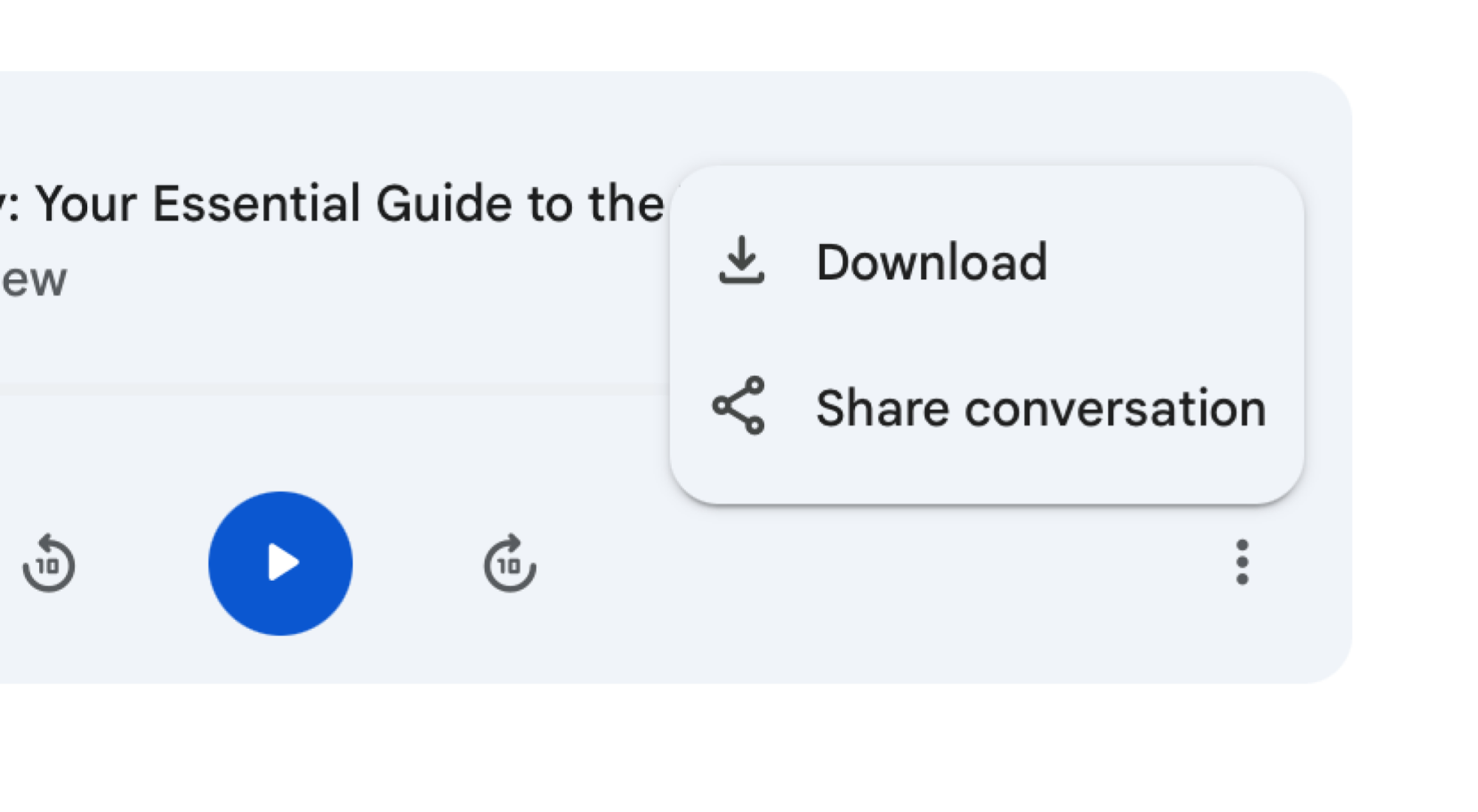 Download audio overview.