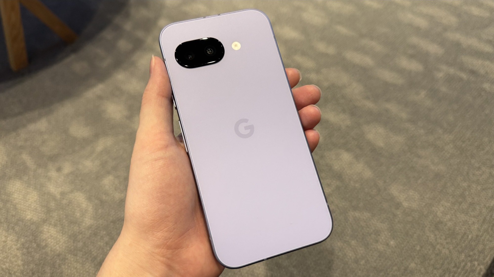 Pixel 9a from the back