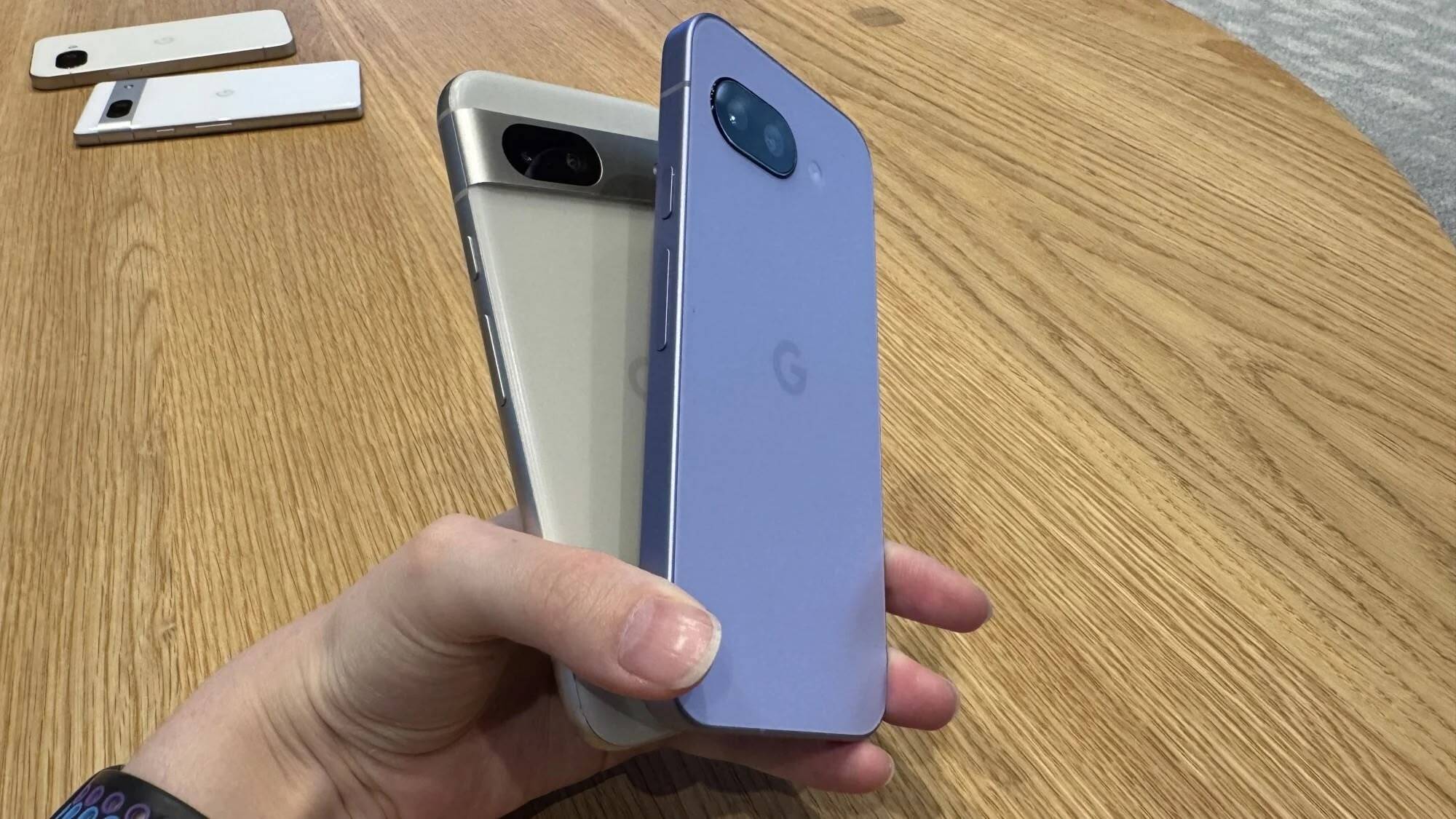 Pixel 8a vs Pixel 9a.