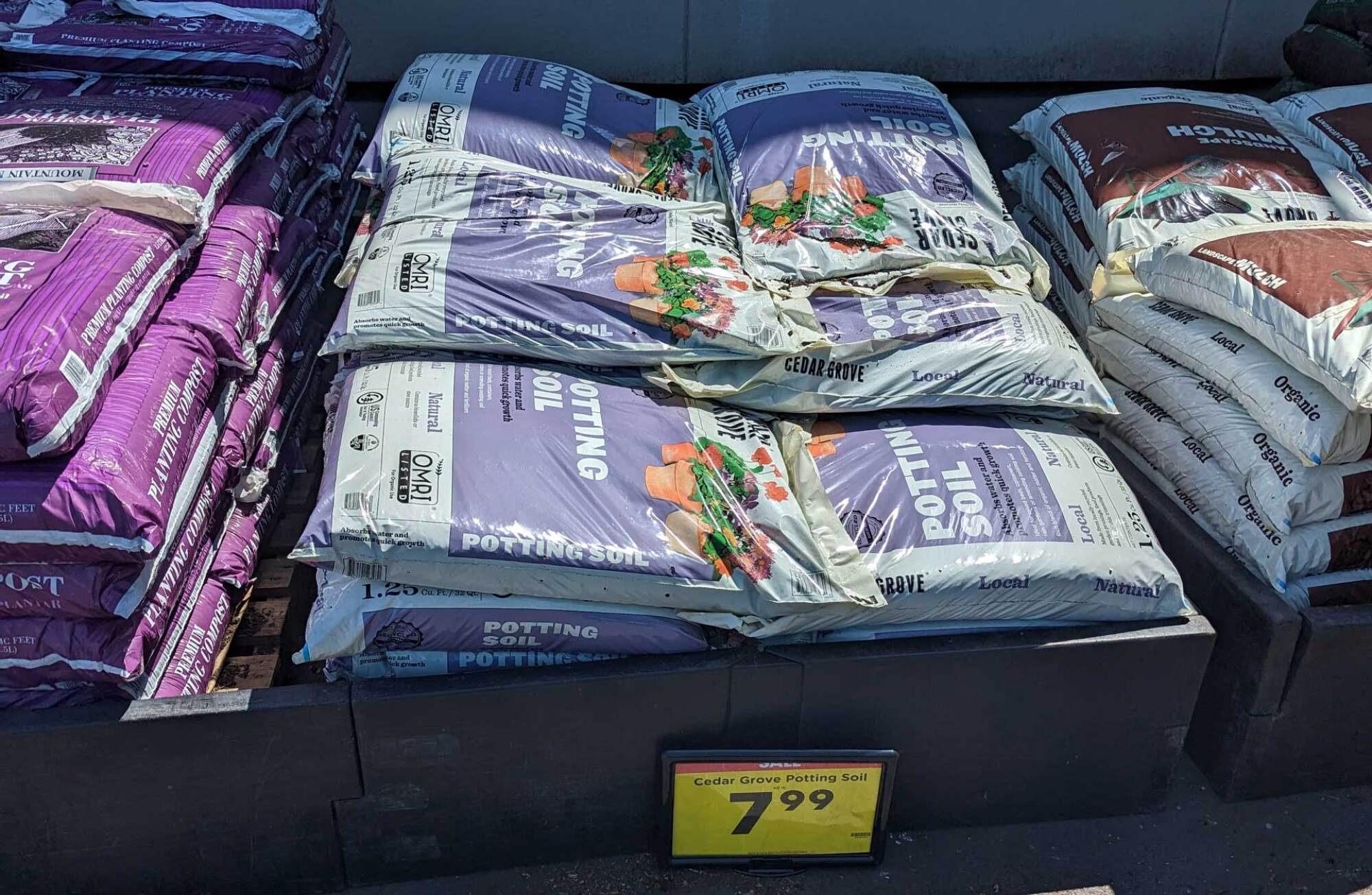 potting soil