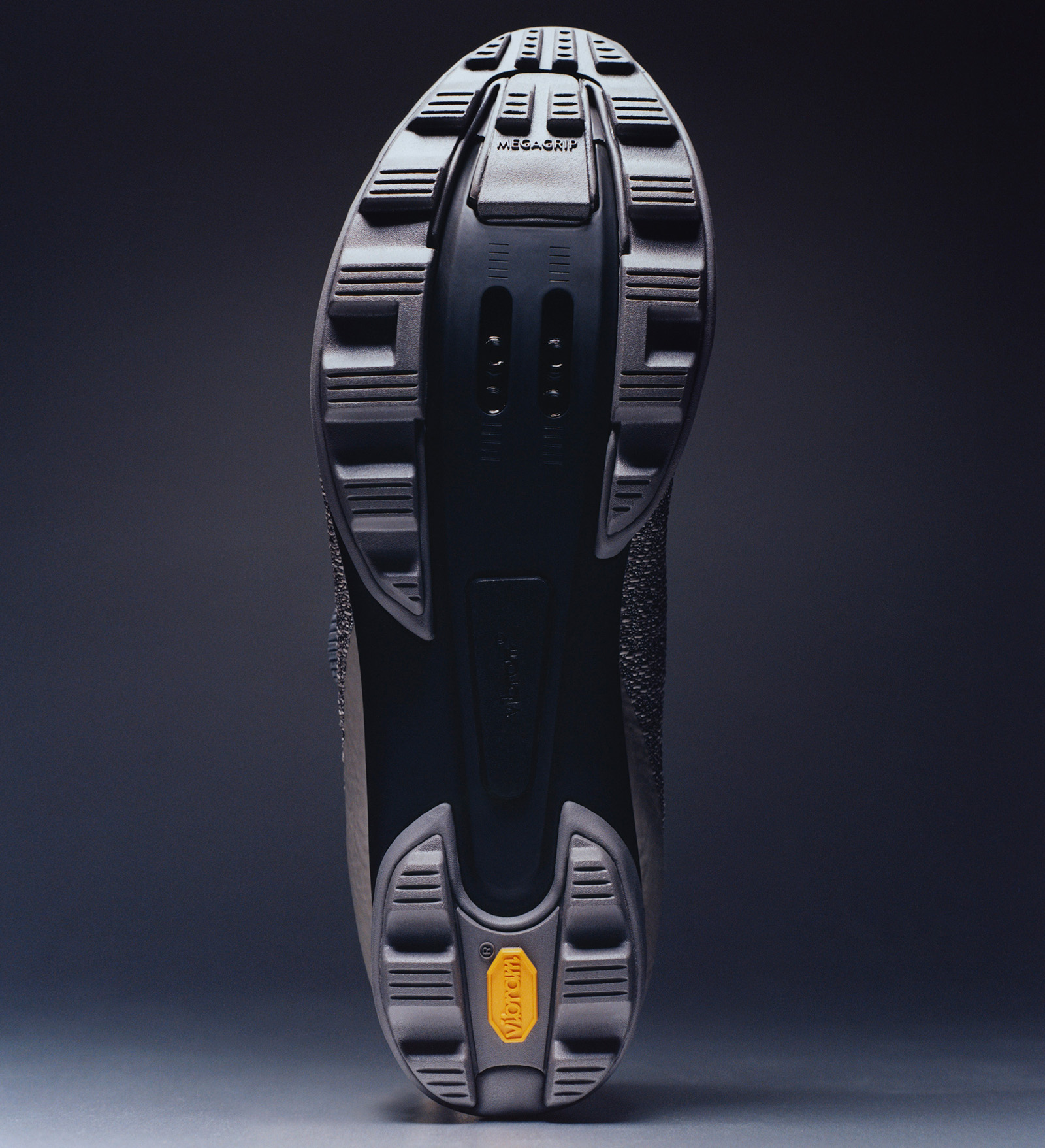 Rapha Pro Team Powerweave Gravel cycling shoe sole.