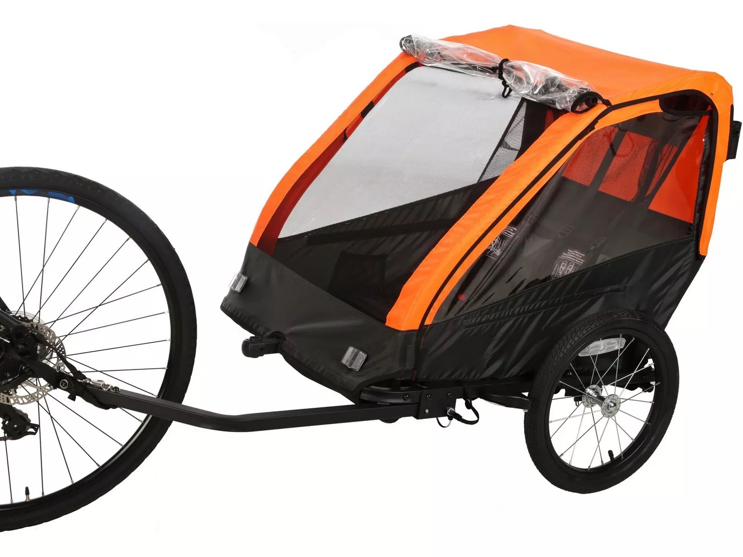 Halfords Double Child Bike Trailer.