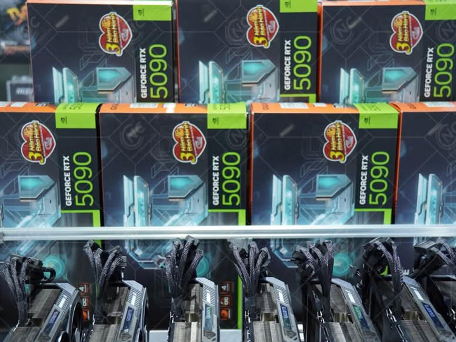 Warning: These Photos Of An AI Farm Powered By RTX 5090 GPUs Are Triggering