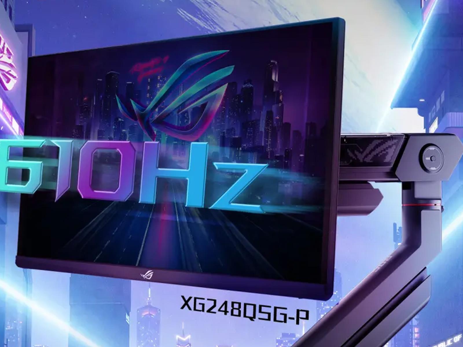 ASUS ROG Unveils A 610Hz Gaming Monitor To Smoke Your Esports Opponents