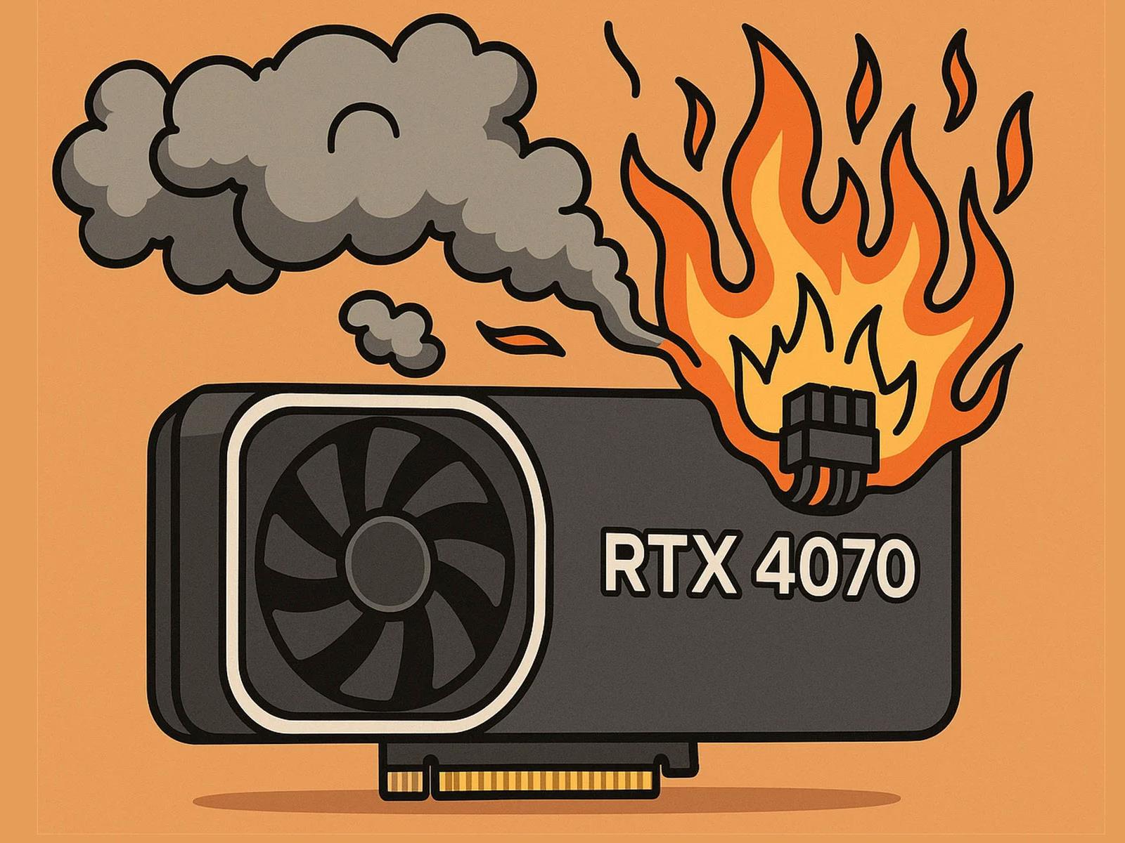 This Torched GeForce RTX 4070 Is A Horrific Caution Over PSU Selection