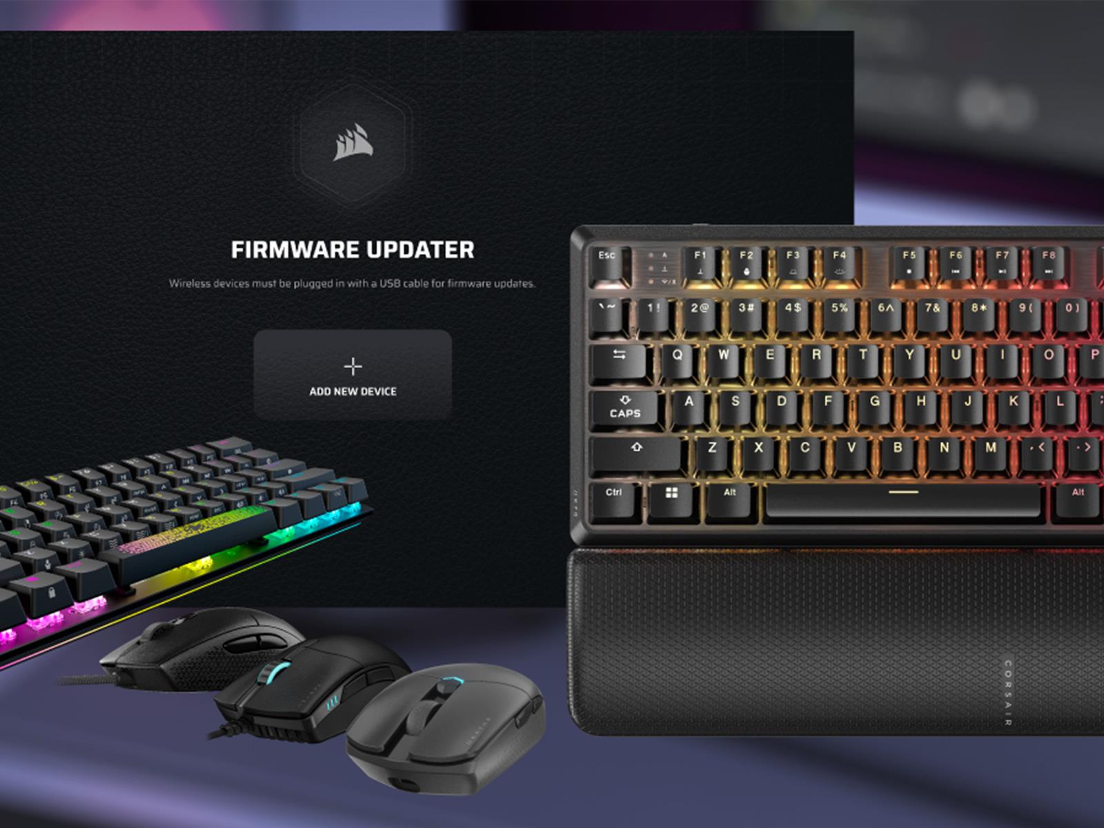 Corsair Just Made It Super Easy To Update Your Gaming Gear's Firmware