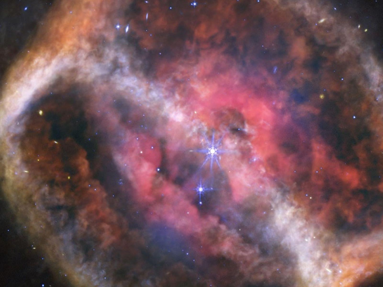 Webb Captures Spectacular Image Of Dying Star's Outburst 4000 Years In The Making