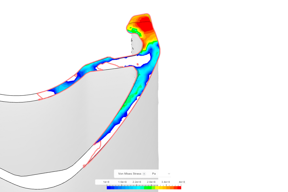 FEA of Hunt wheel rim.