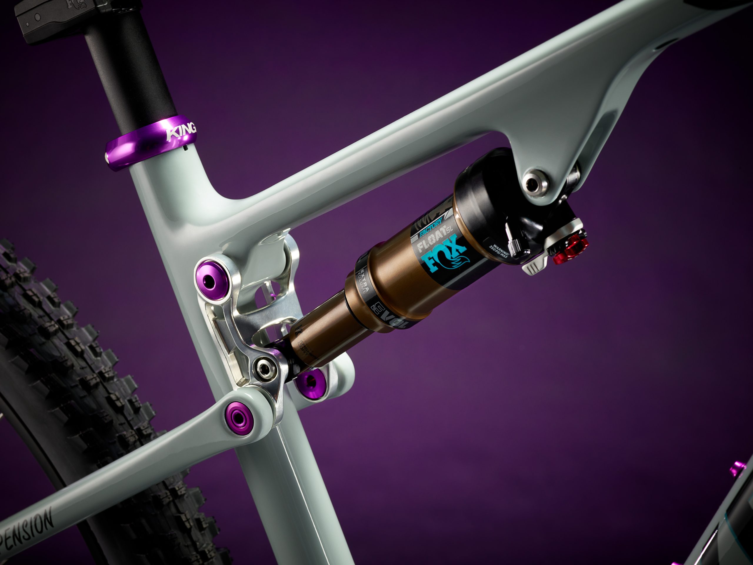 Yeti 40th Anniversary ASR with custom Fox Float DPS