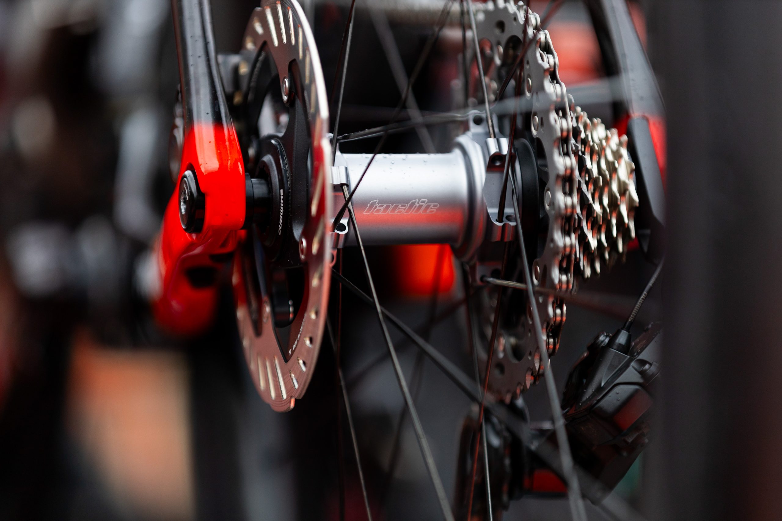 Oquo prototype wheels at Paris-Roubaix