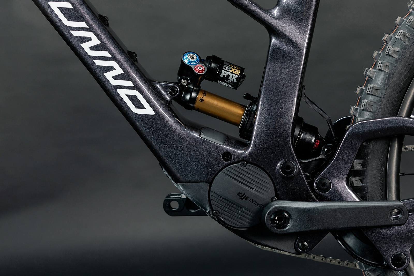 UNNO MITH full suspension mountain eBike - shock