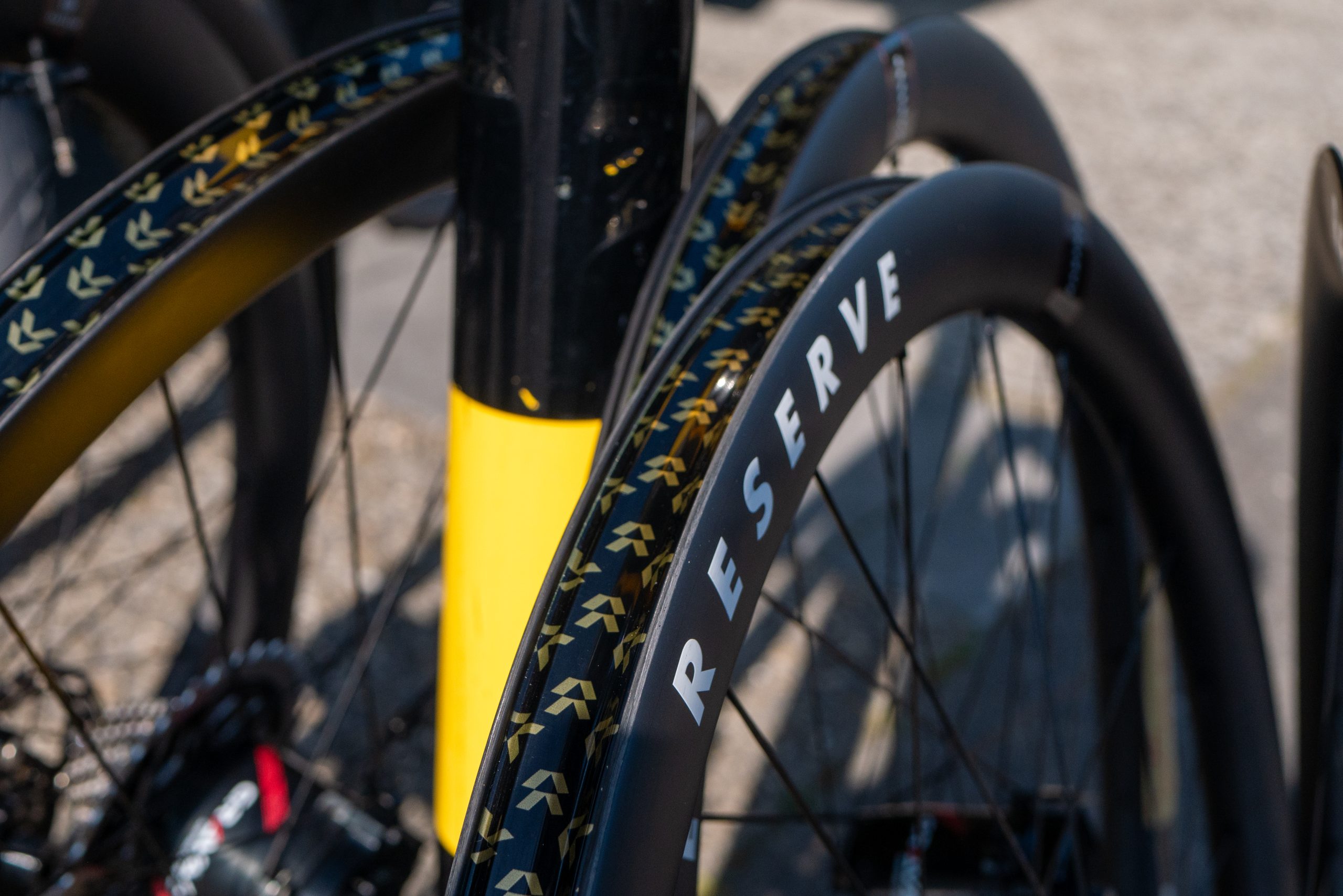 Reserve wheels at Paris-Roubaix