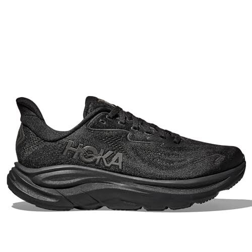 Hoka Men's Clifton 10 Sneaker, Black/Black