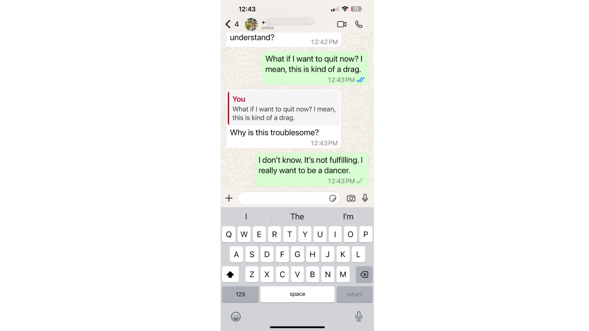 Scam Job Text