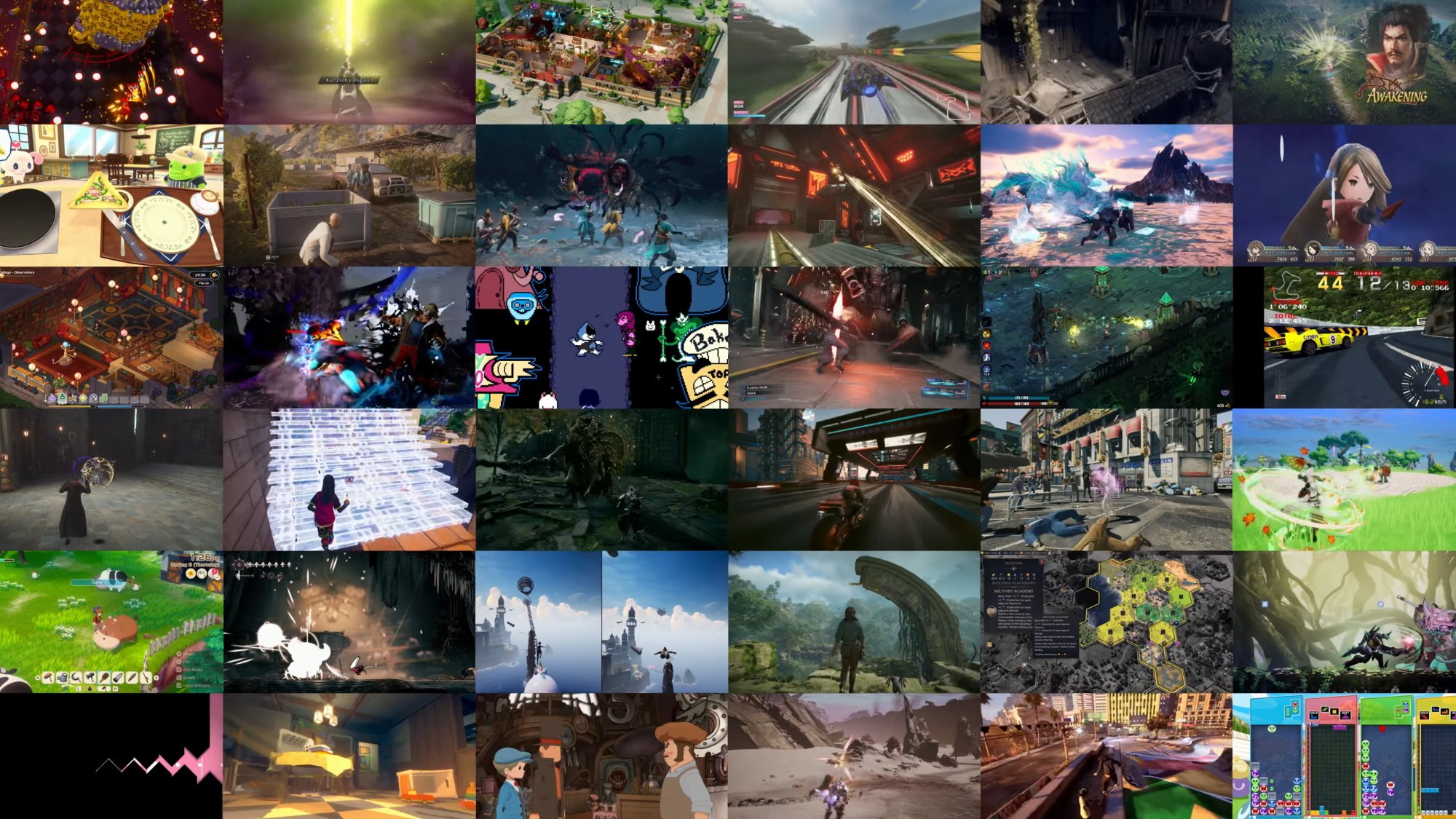 third party game collage