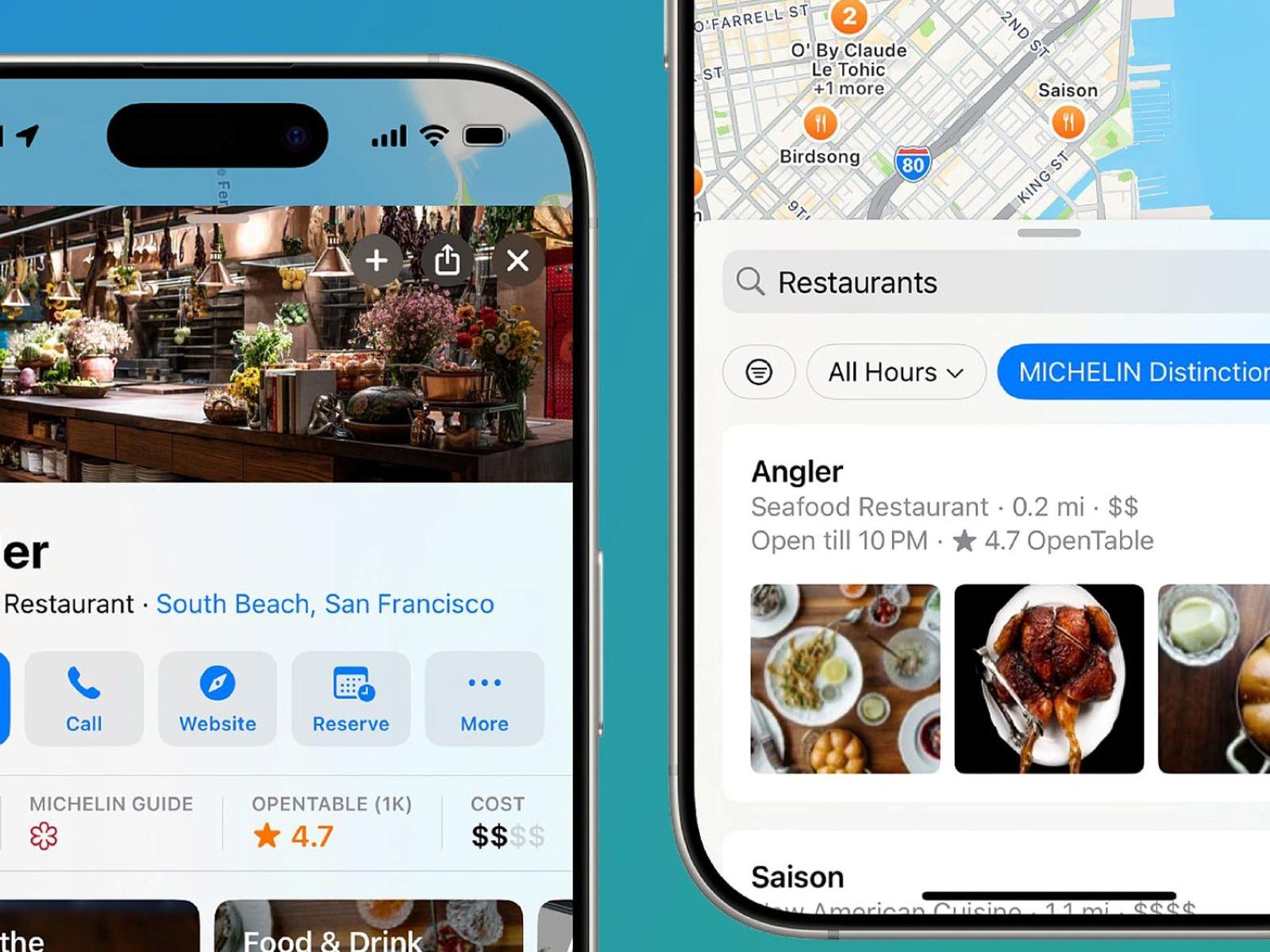 Apple Maps Gets A Delicious Update That Will Have Foodies Jumping For Joy