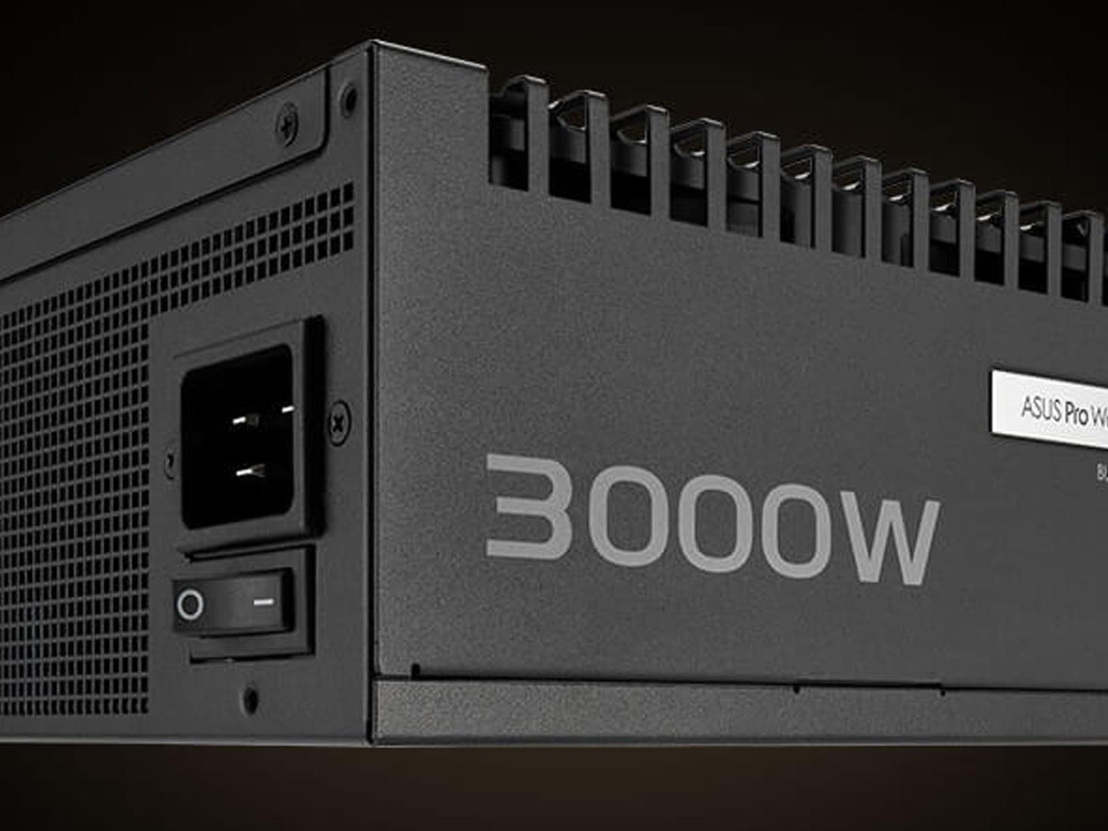 ASUS Unveils A Beastly 3000W PSU That Can Power 4 GeForce RTX 5090 GPUs