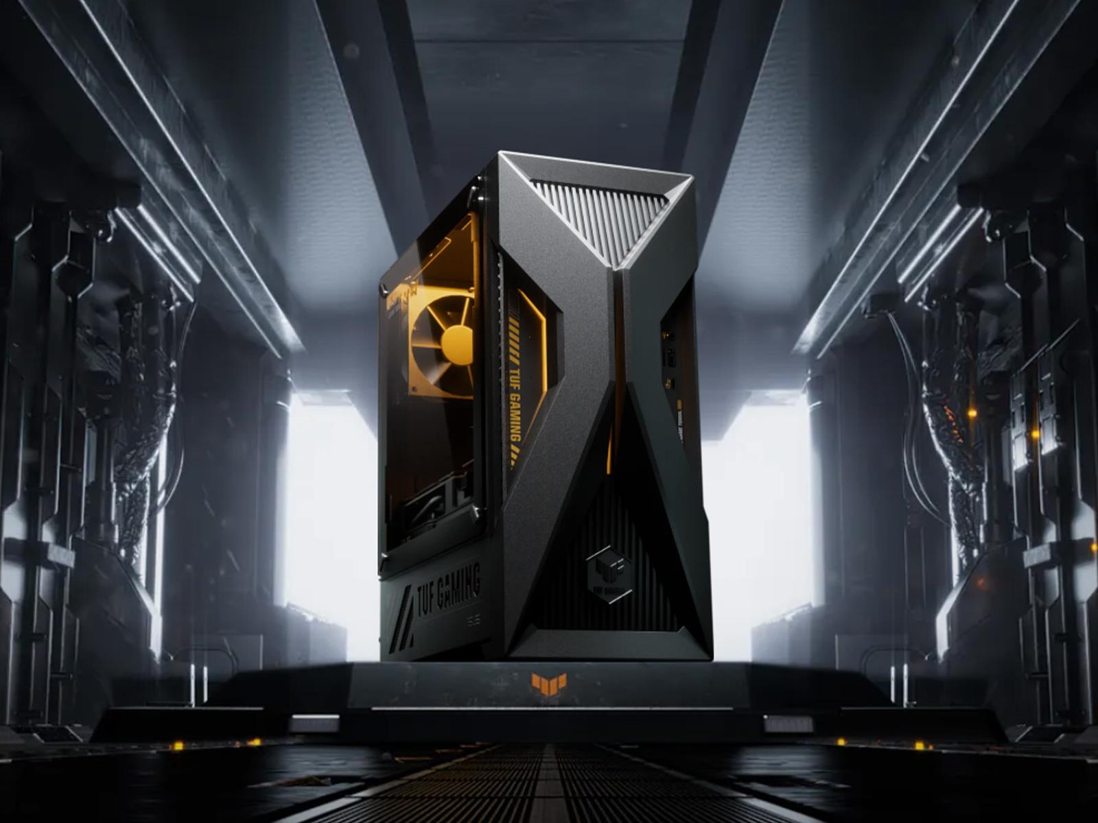 ASUS TUF Gaming T500 PC Goes Hybrid With A Laptop CPU And Desktop RTX GPU