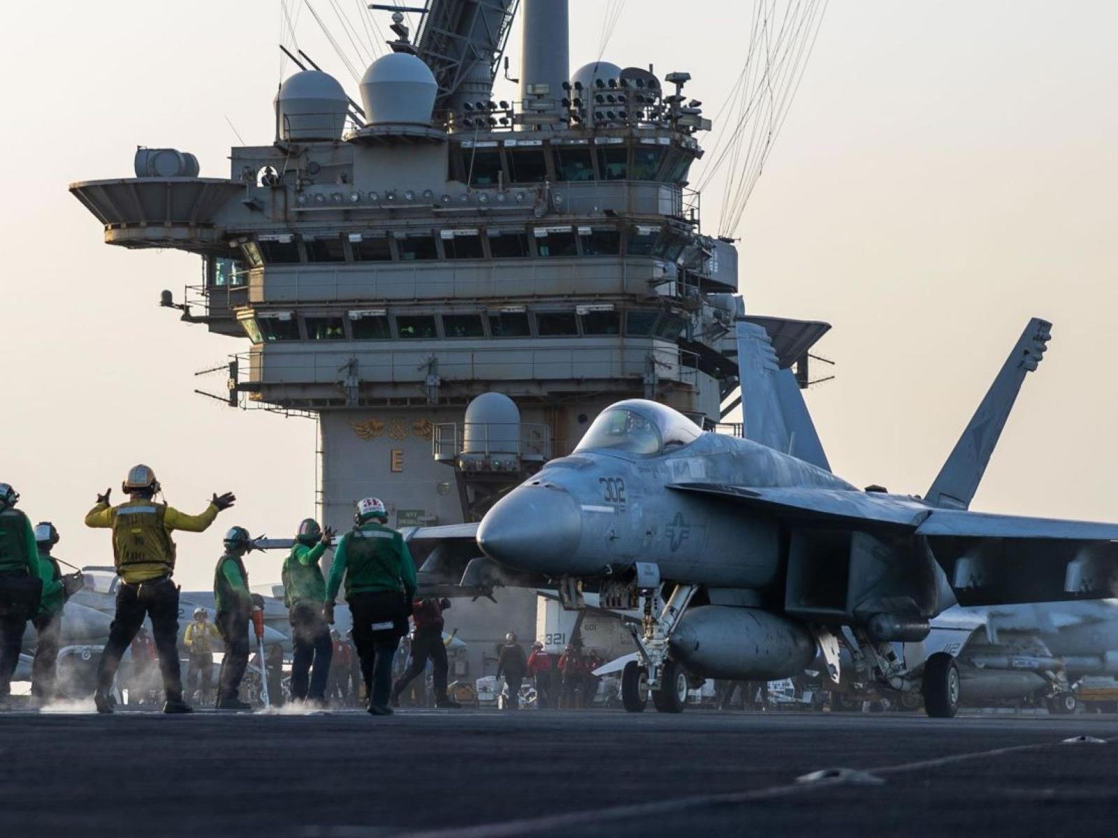 Another $67M US Navy Fighter Jet Suffers Similar Fate As Titanic