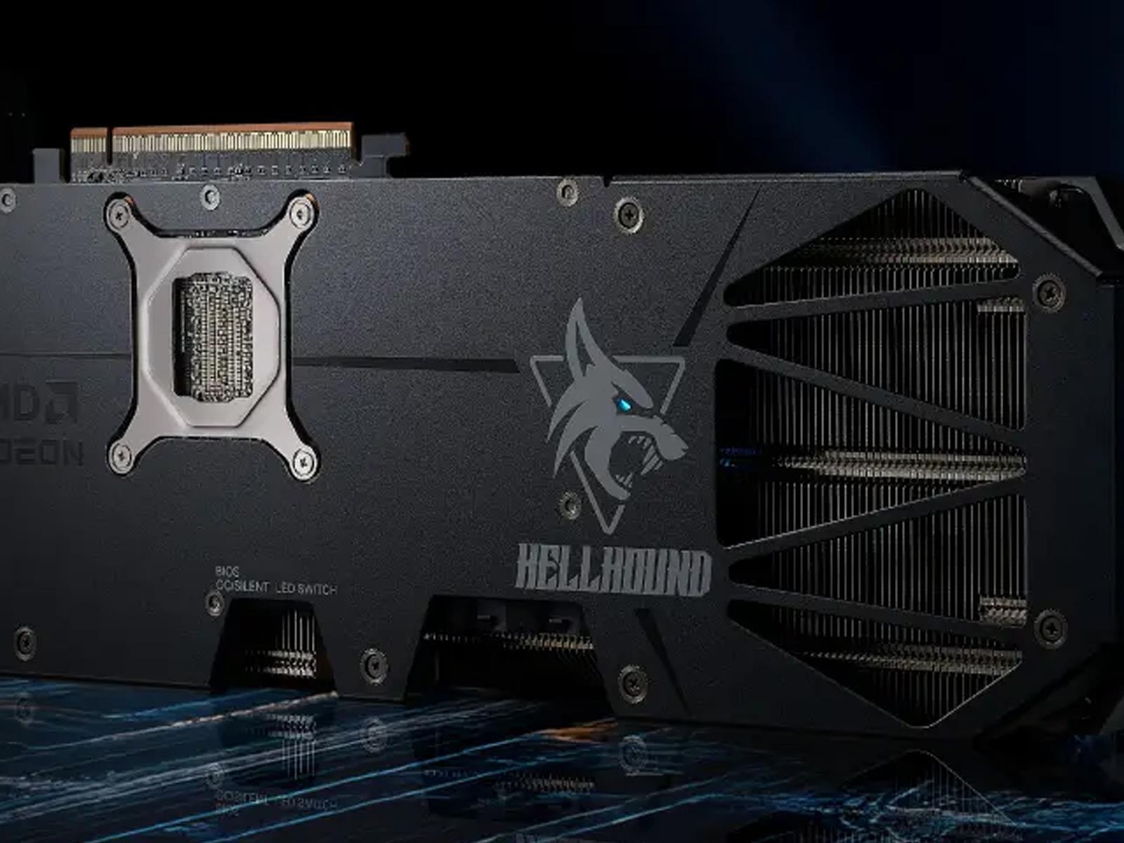 PowerColor 16GB Radeon RX 9060 XT Hellhound Gets Ready To Howl