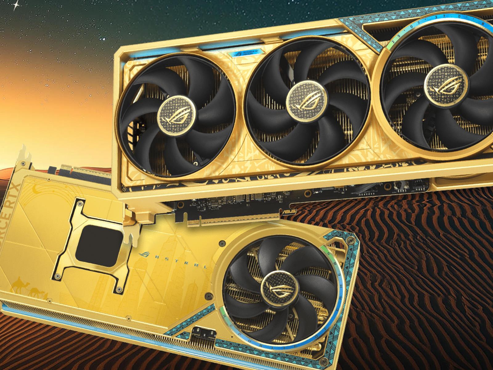 ASUS ROG GeForce RTX 5090 Gold-Themed Card Pricing Revealed And Yes, It's Expensive